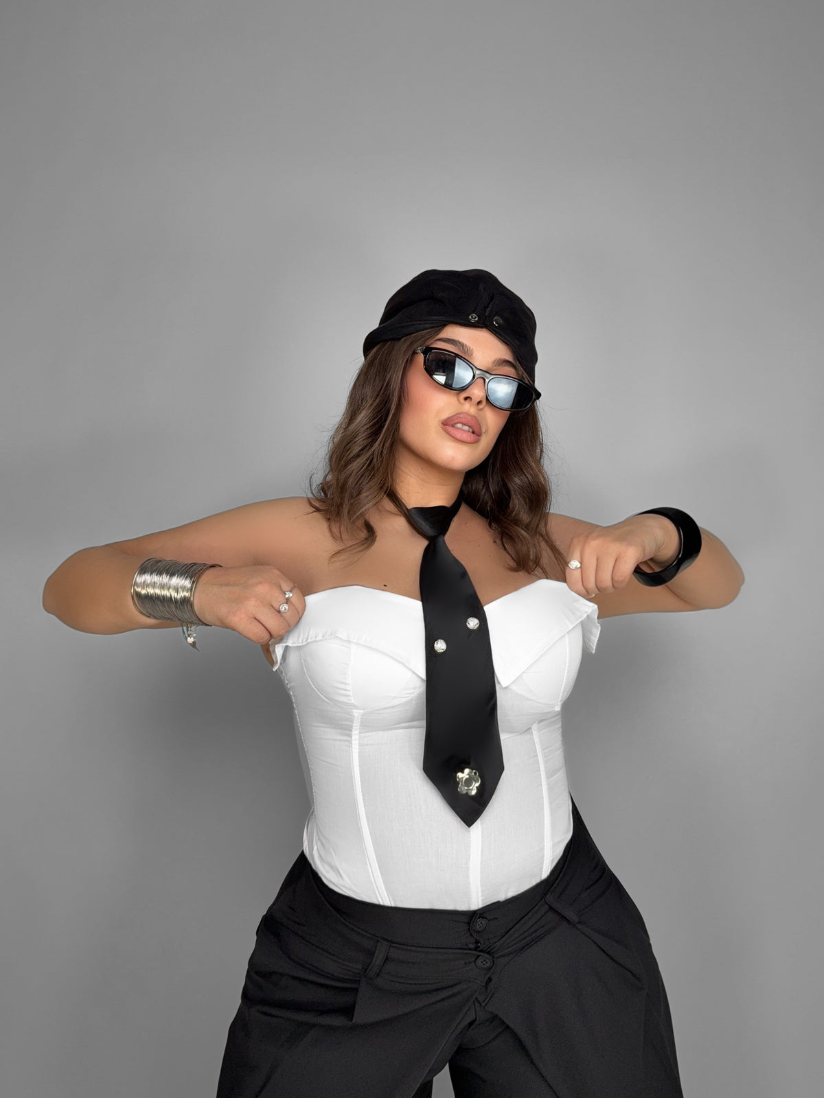 CURVY FIT - Top Sleek Tie
