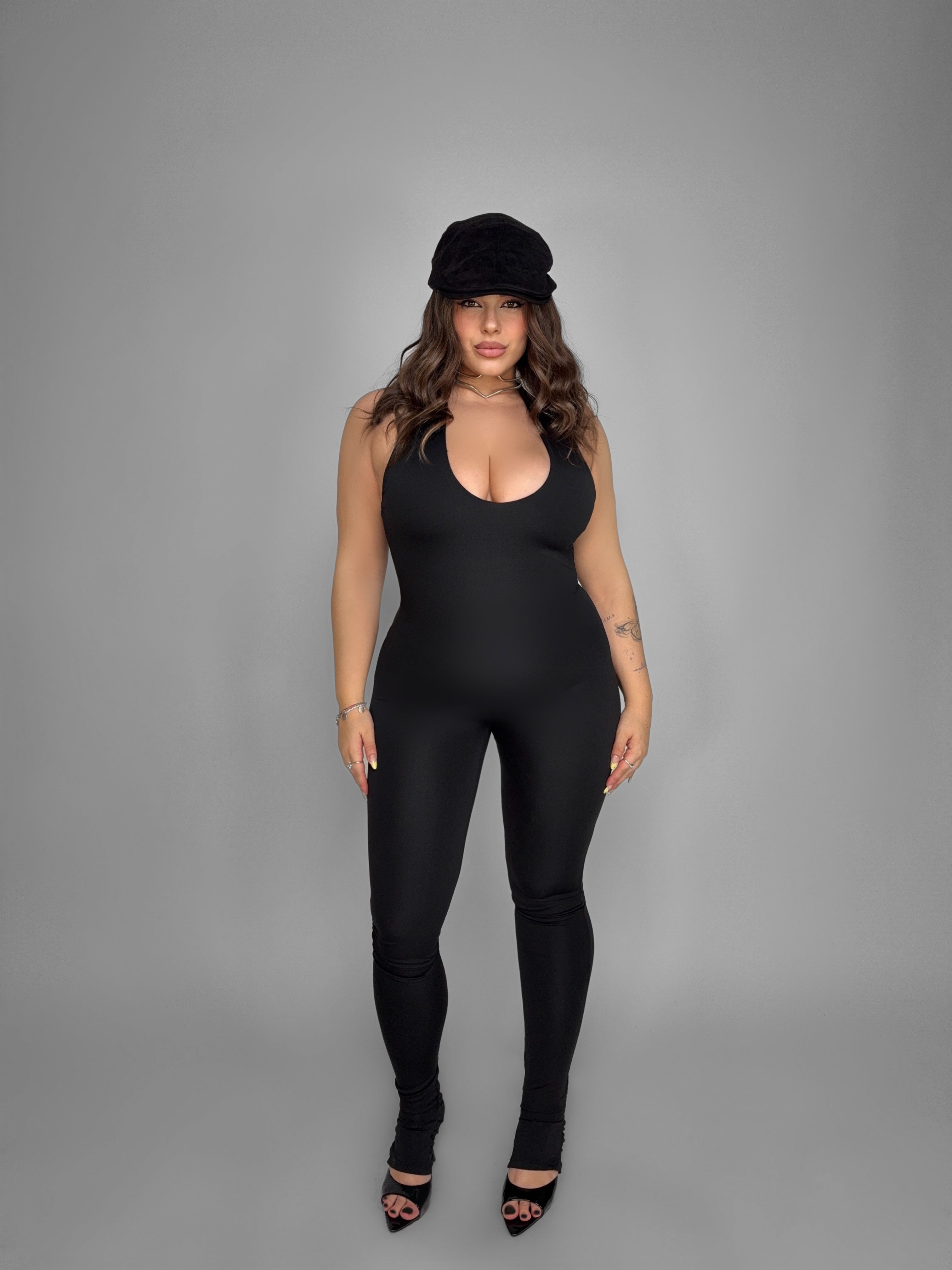 CURVY FIT - Tuta Feminine Bow