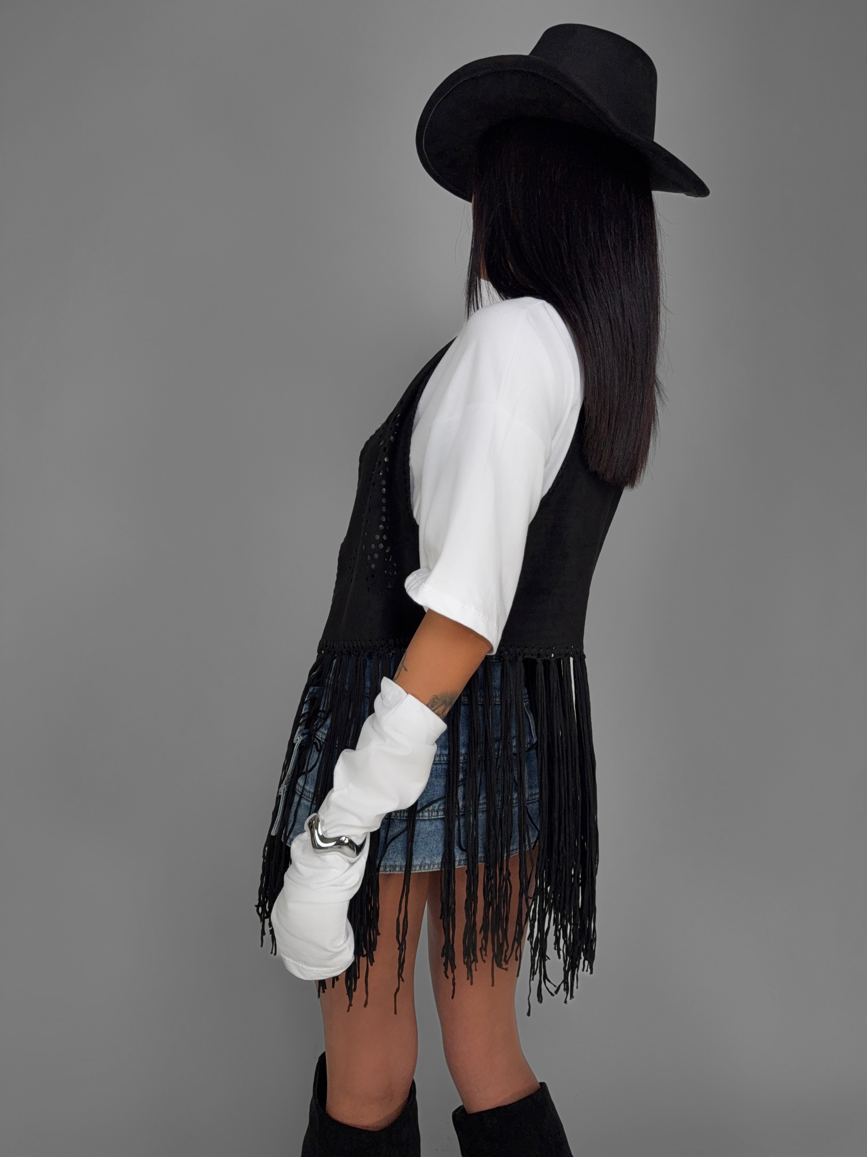 Fringed Vest