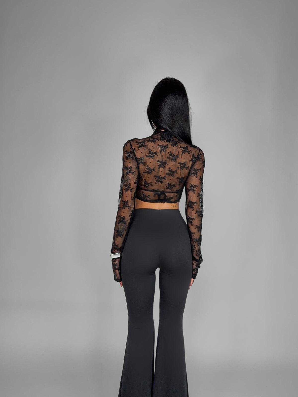 Completo 3 Pezzi Long Flare