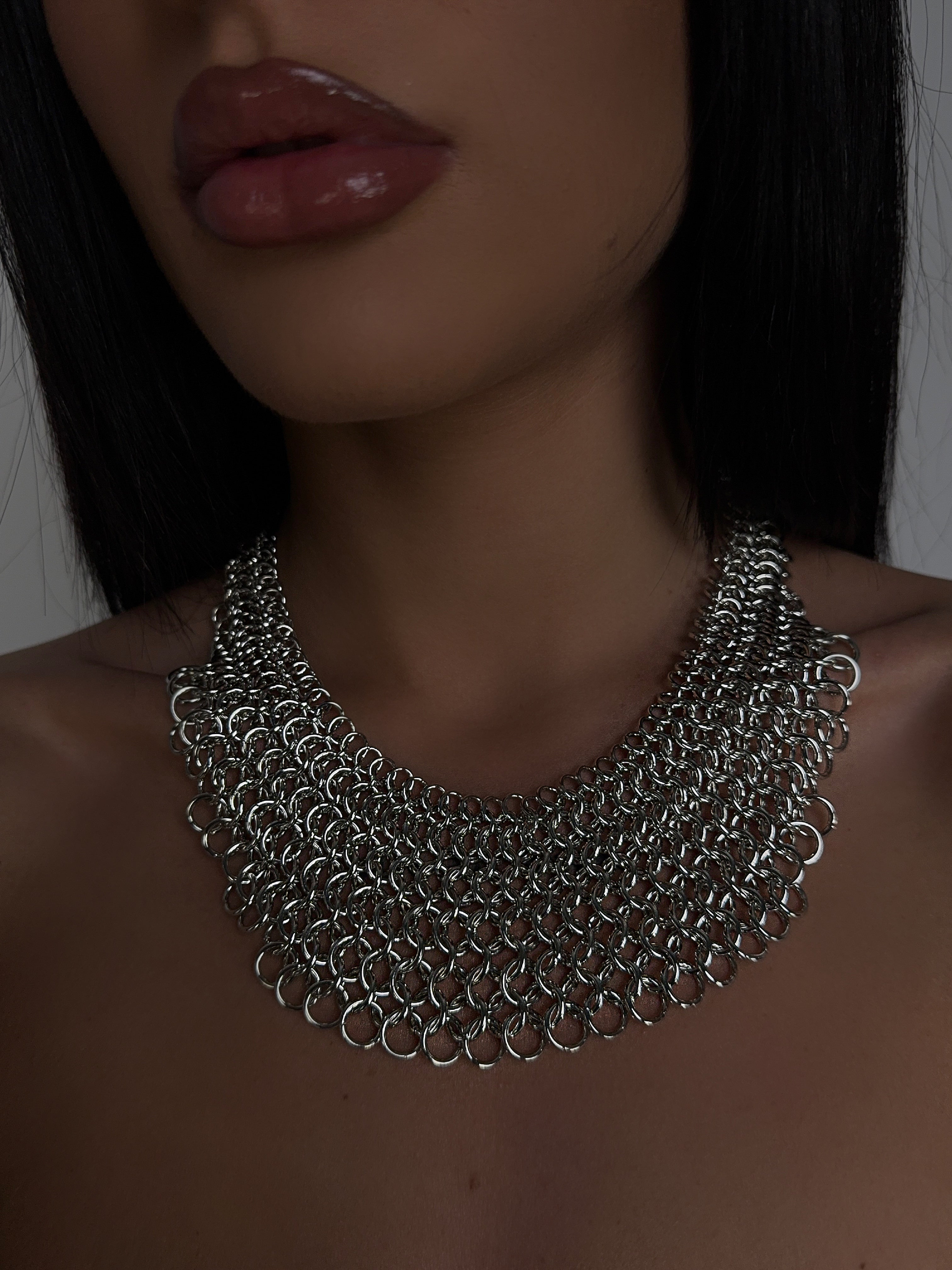 Collana Layered-Silver