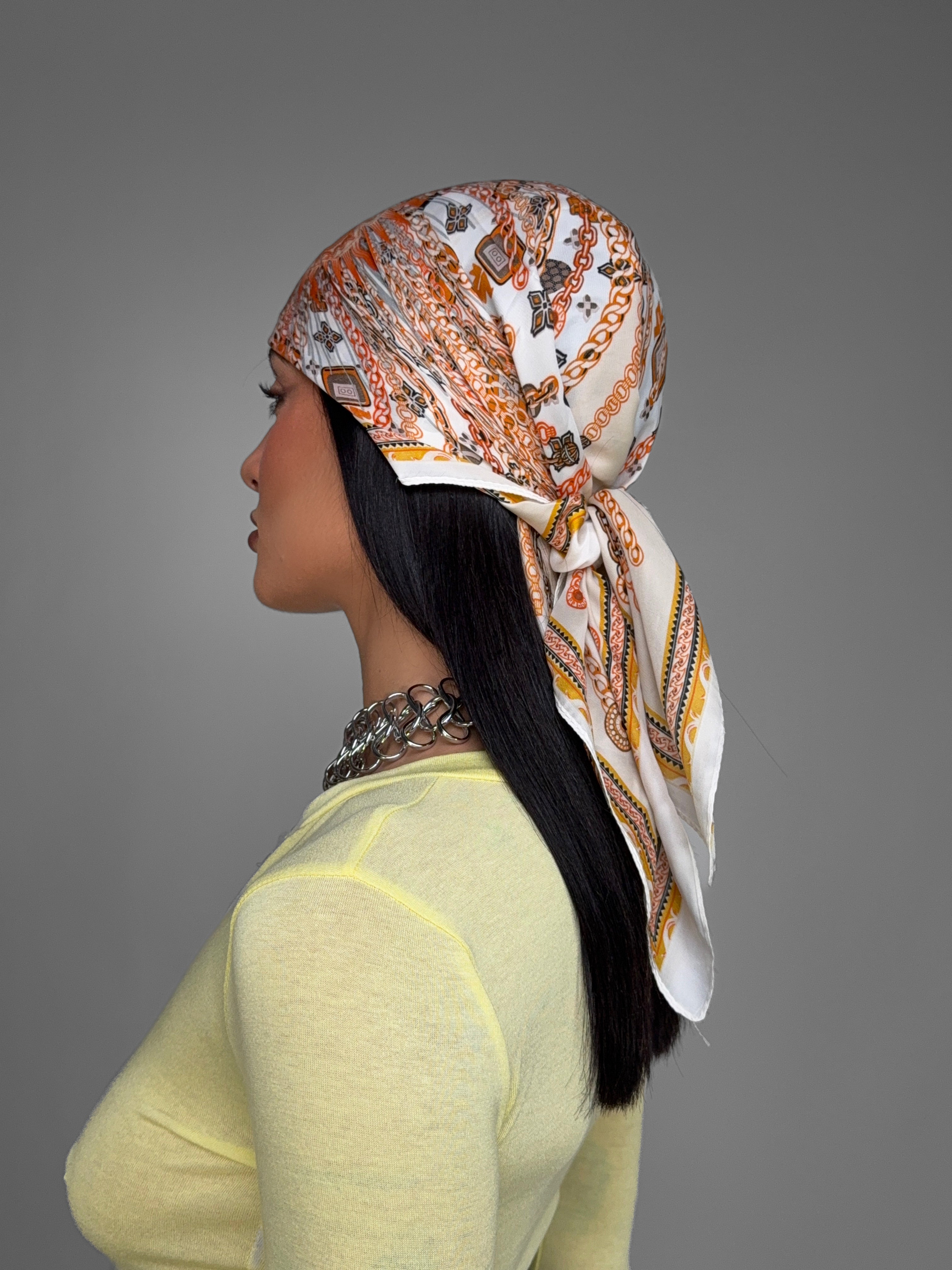 Bandana Peach Glow