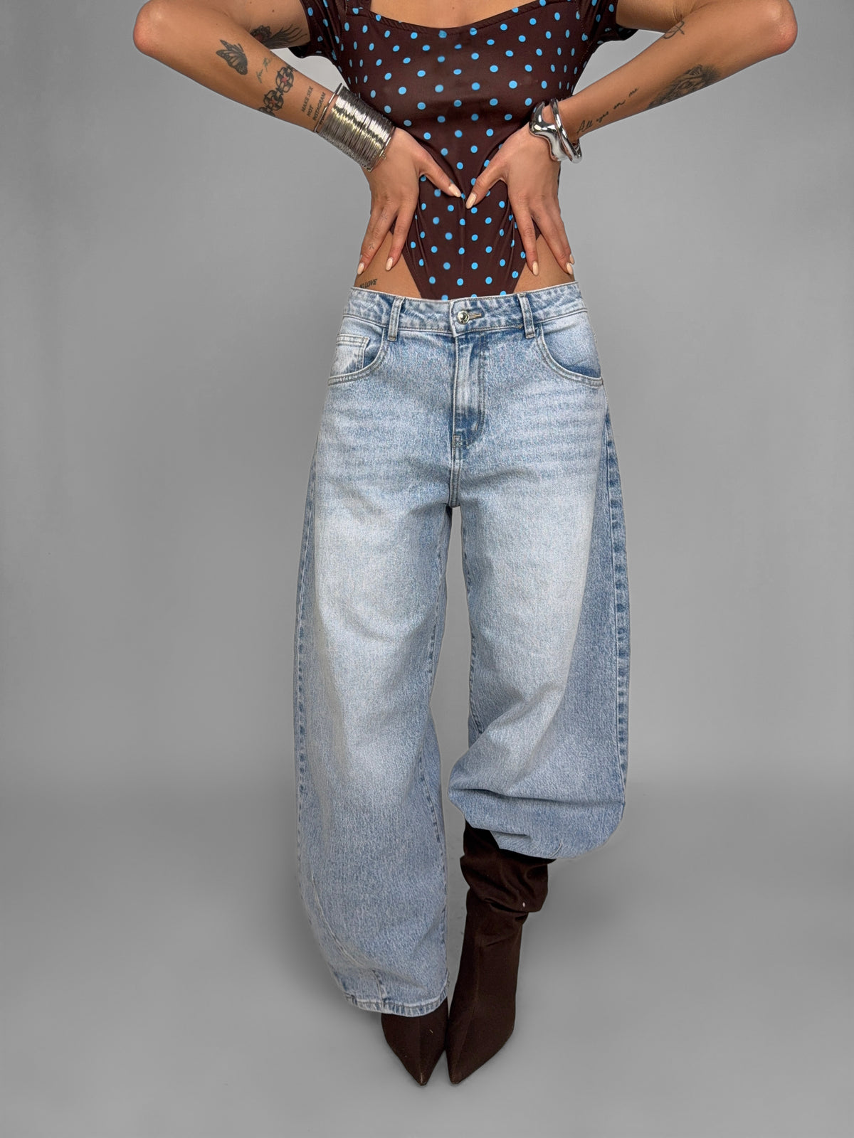 Jeans Light Wash Balloon