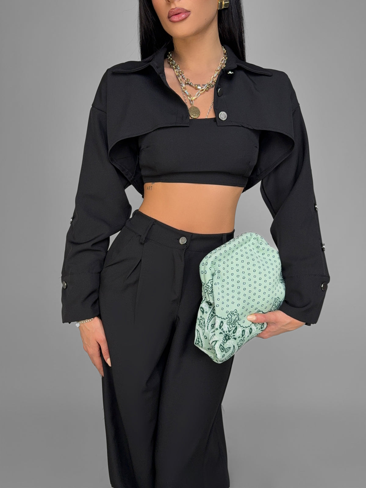 3 Piece Set Street-Black