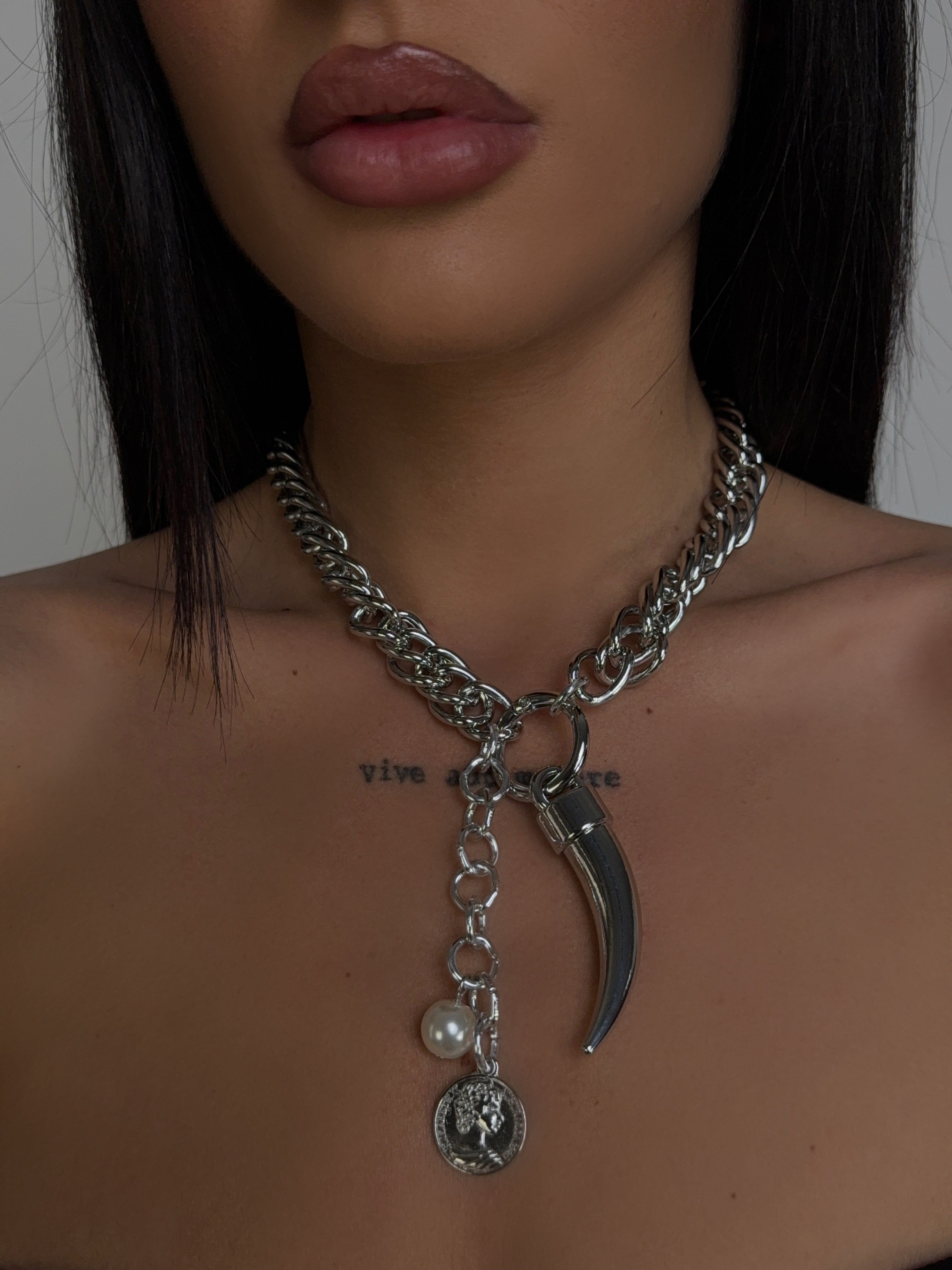 Twin Drop Necklace