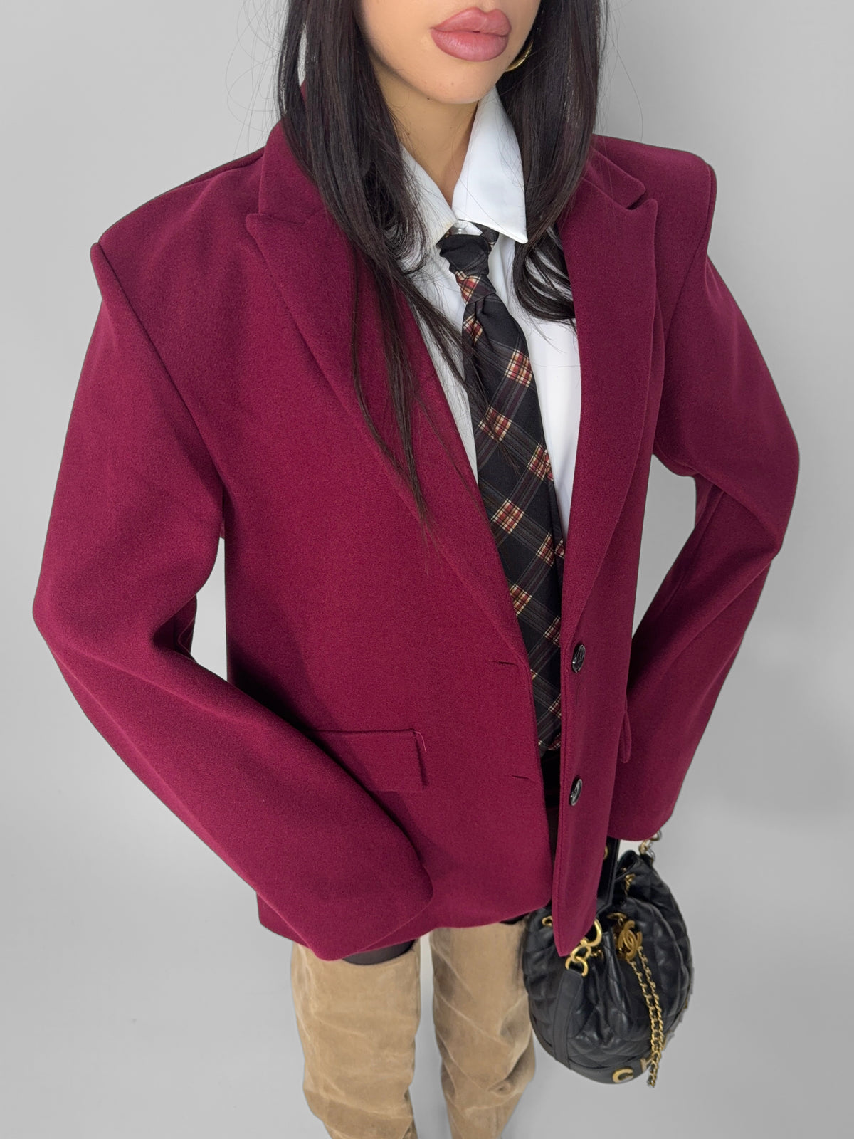 Cappotto  Material Girl - Cherry Red