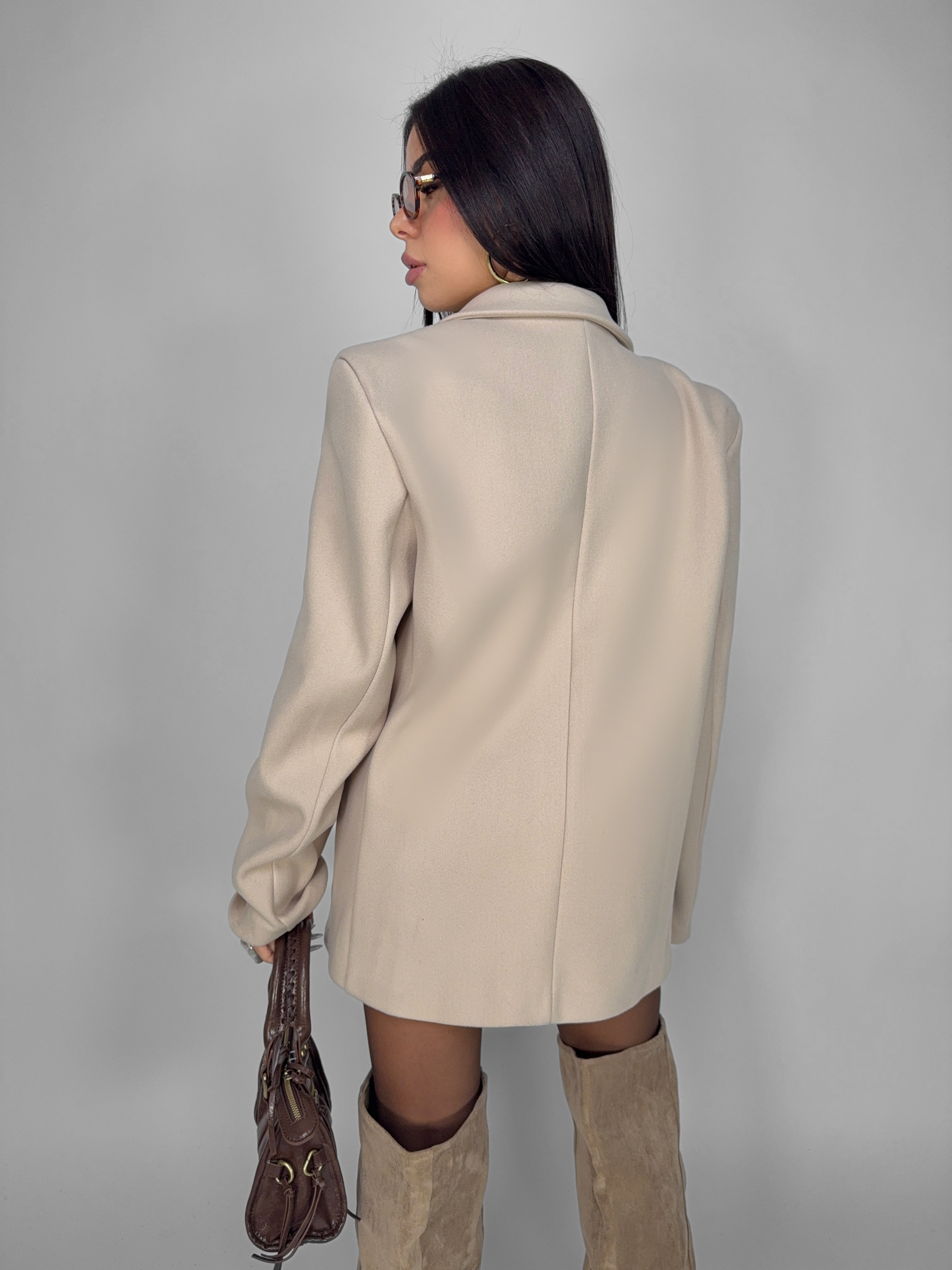 Cappotto Material Girl - Beige