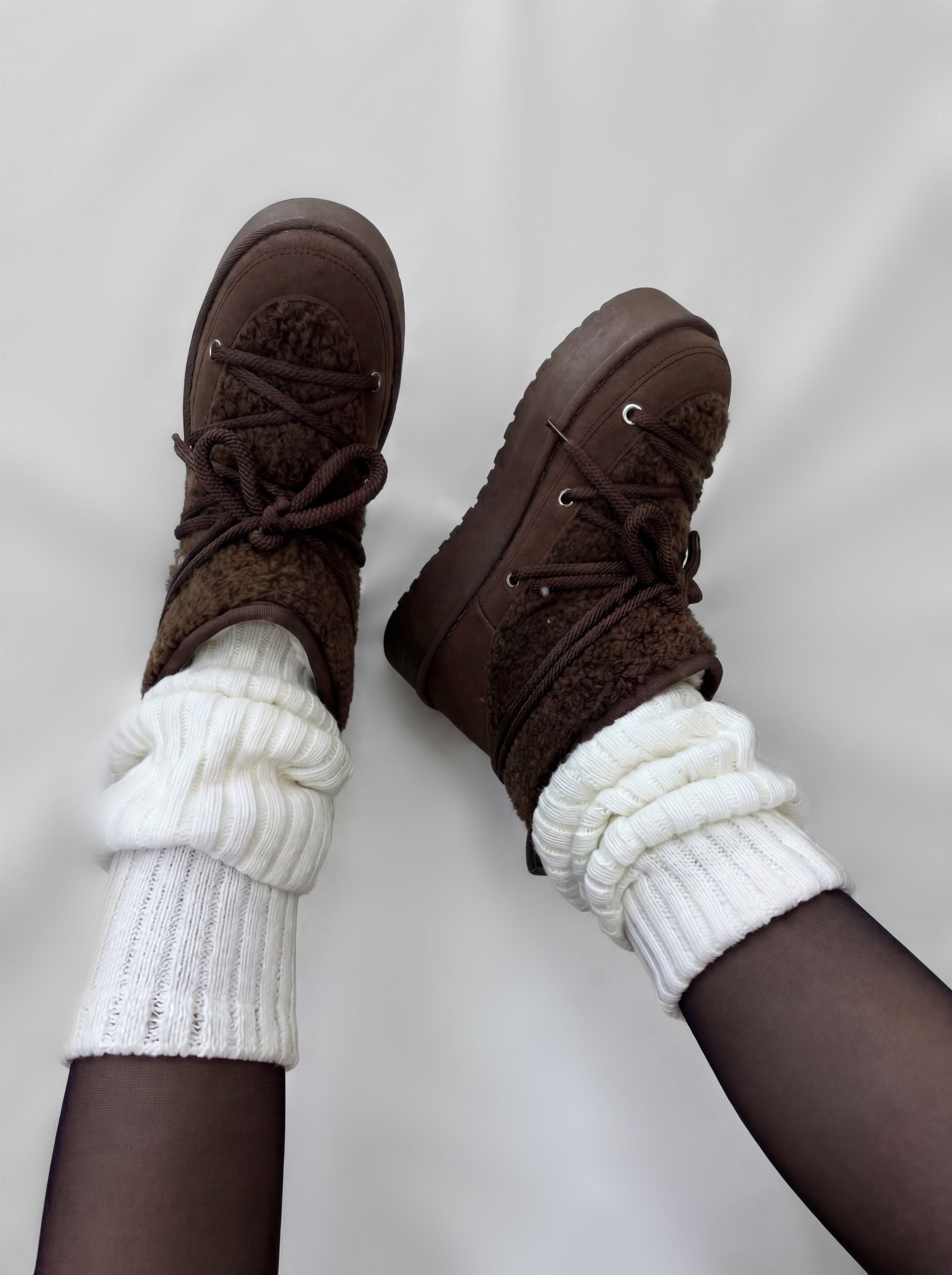 Ice Teddy Boot - Brown