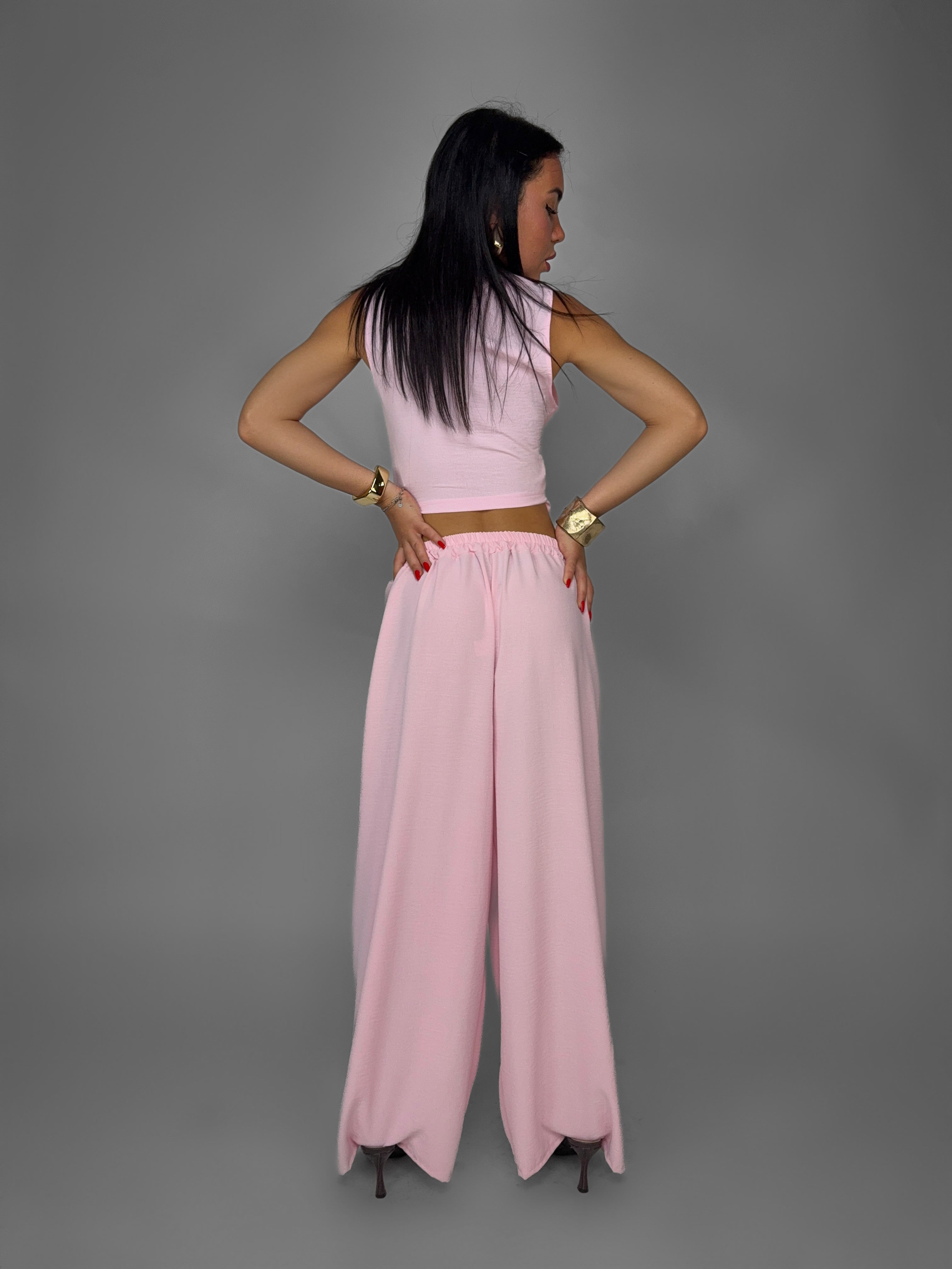 Top Bow Detail-Pink