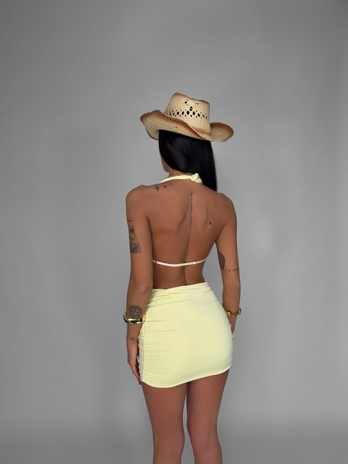 Soft Grace Dress-Yellow