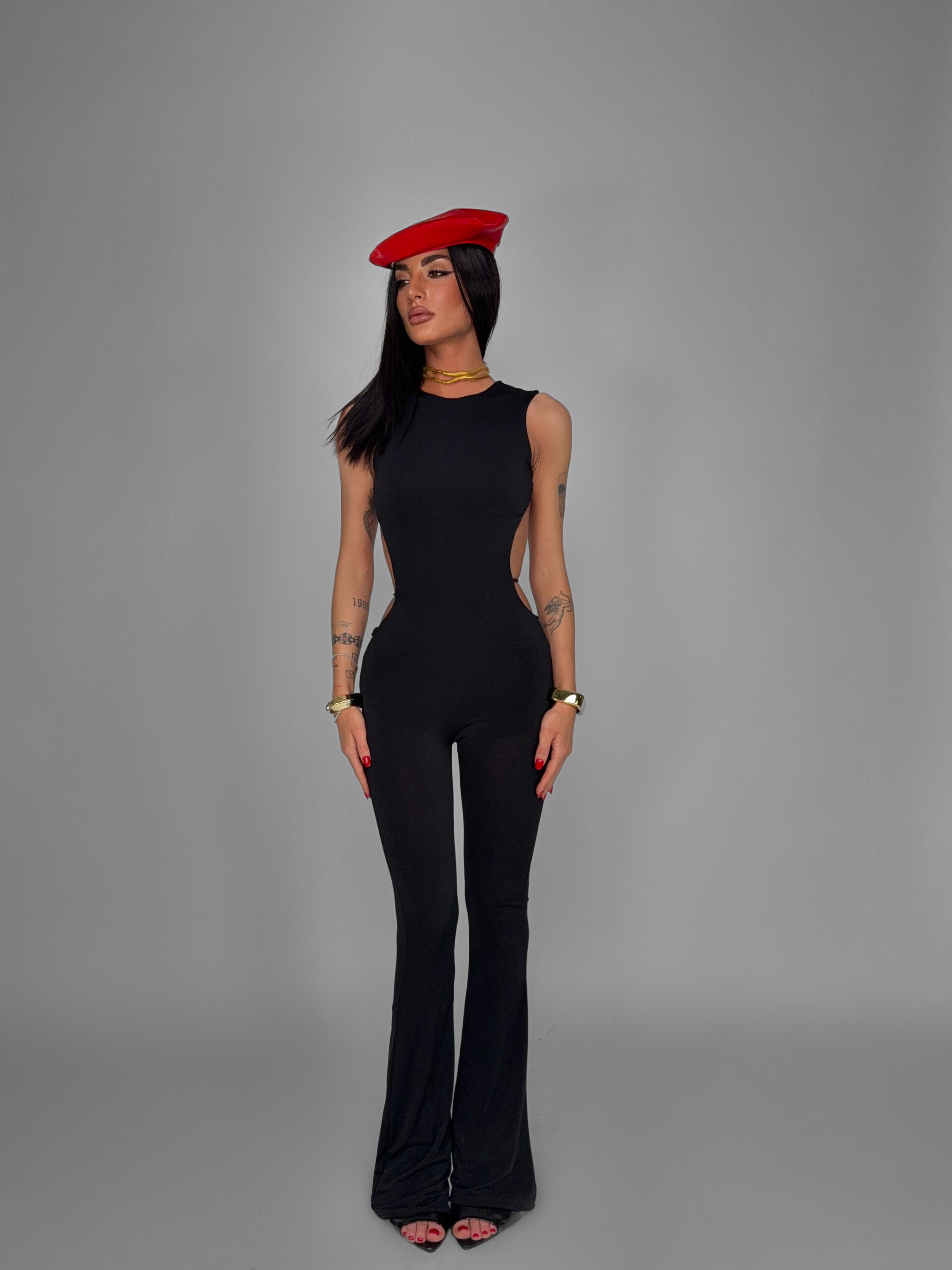 Tuta Backless Curve