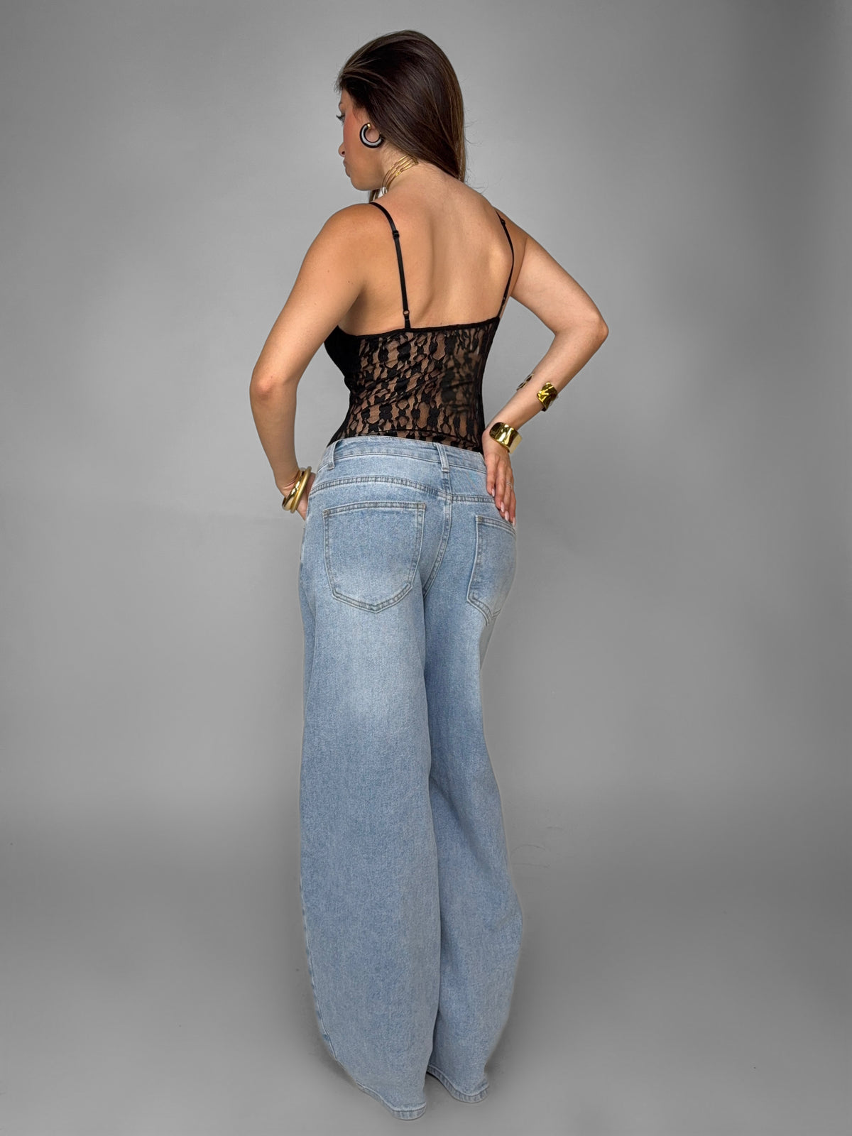Body Gold Frame-Black