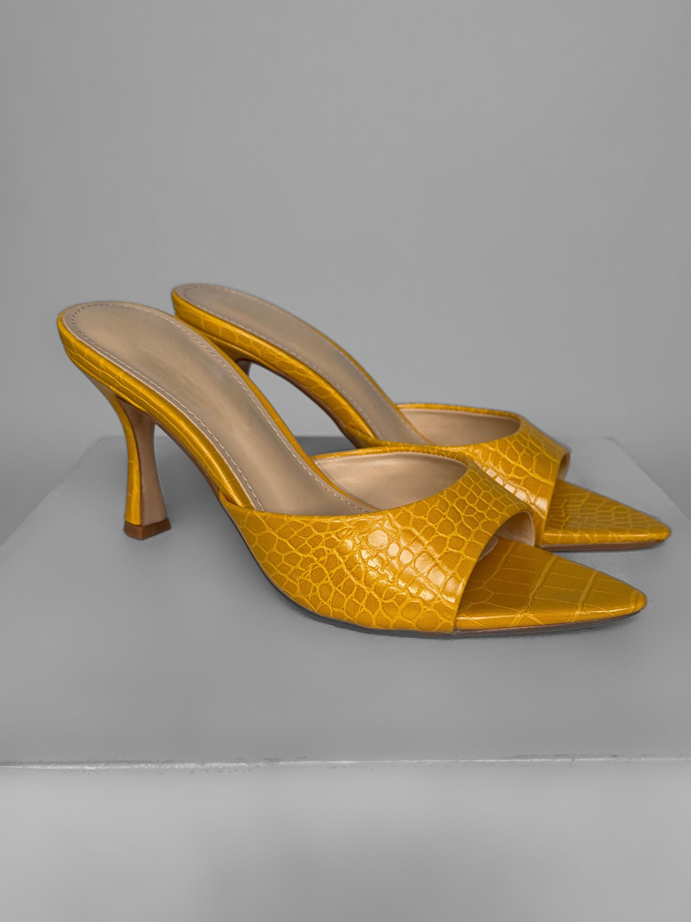 Exotic Mustard Sandal