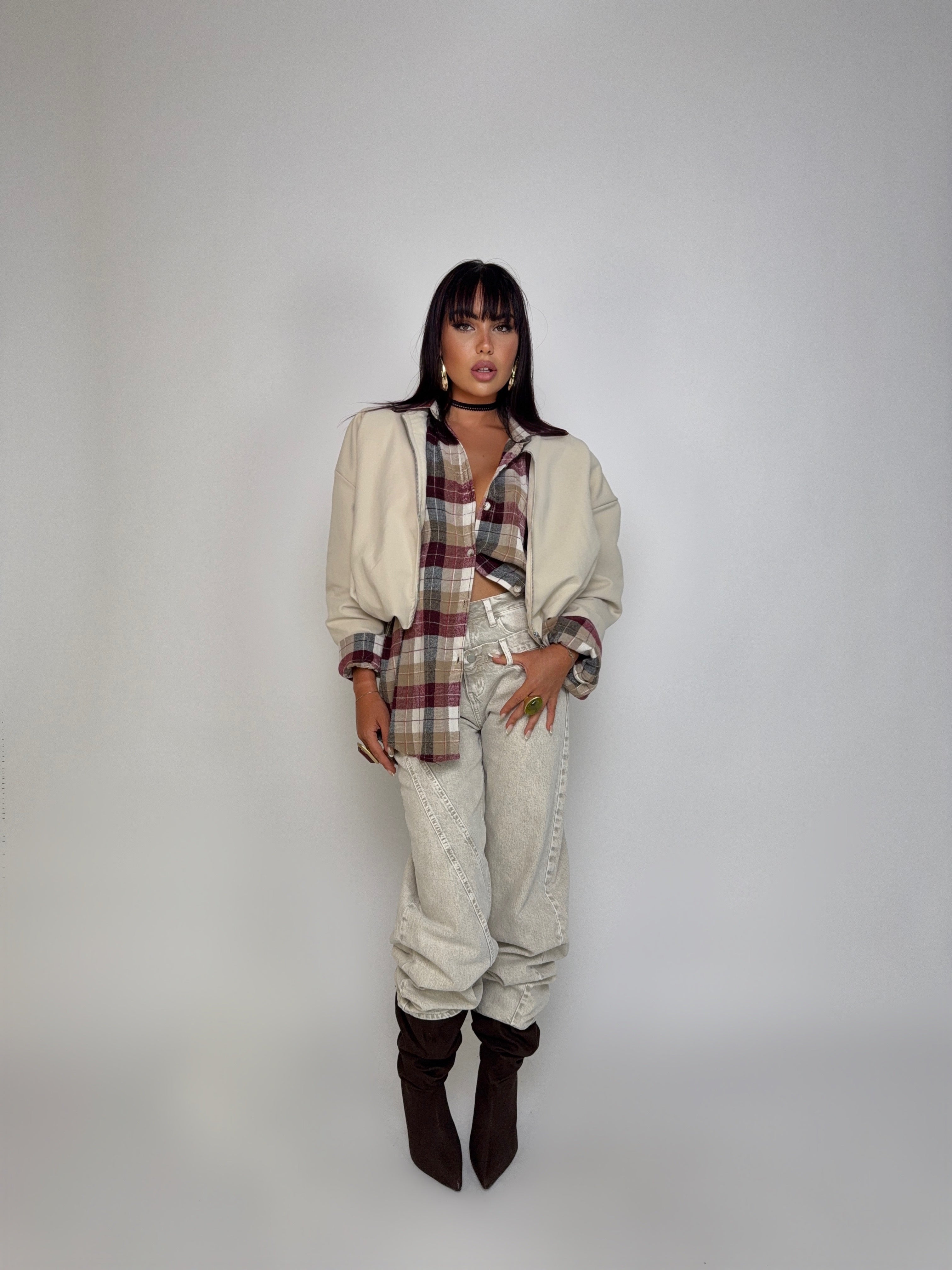 Total Look Gravity Beige