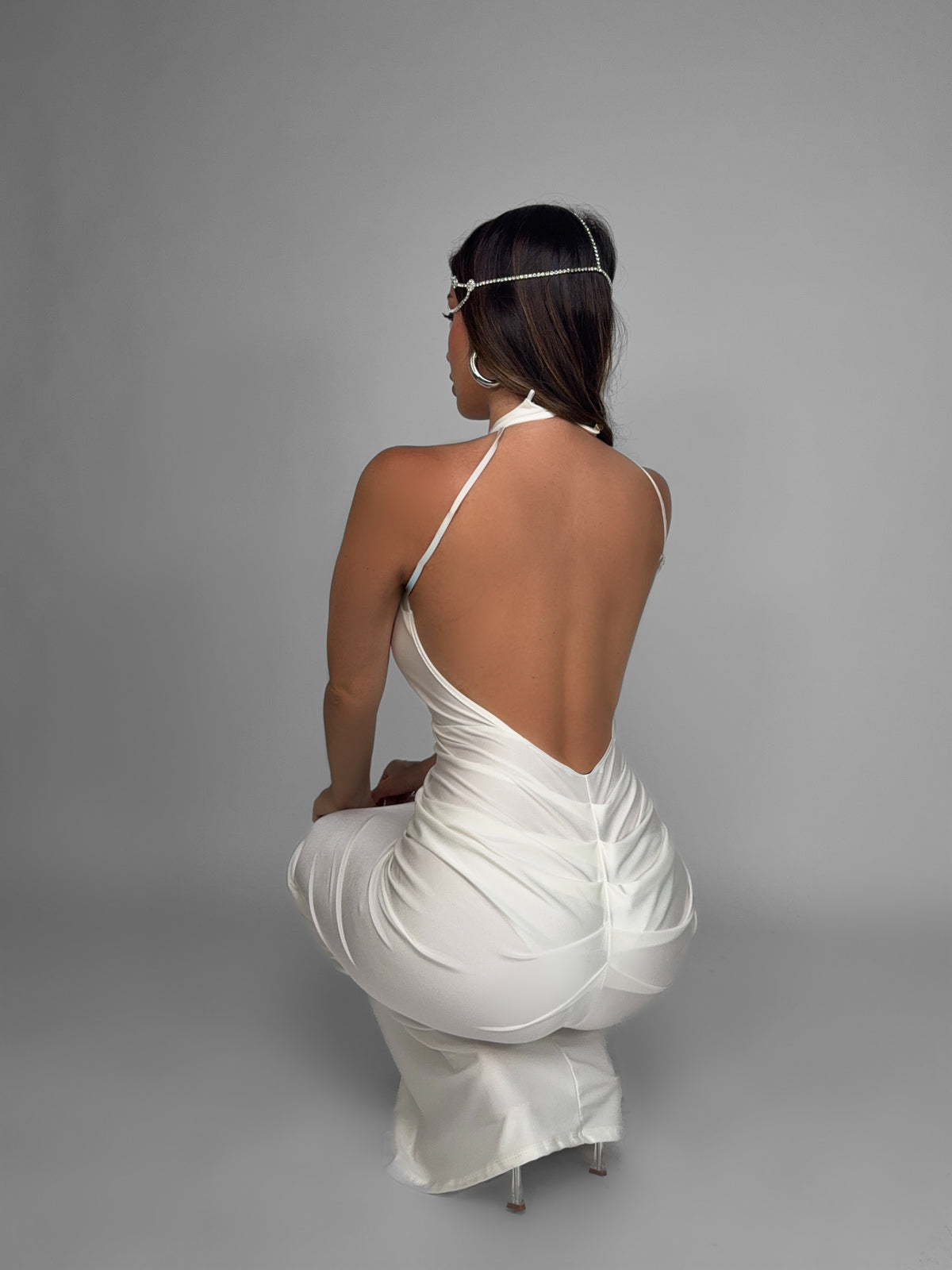 Iconic Night-White Dress