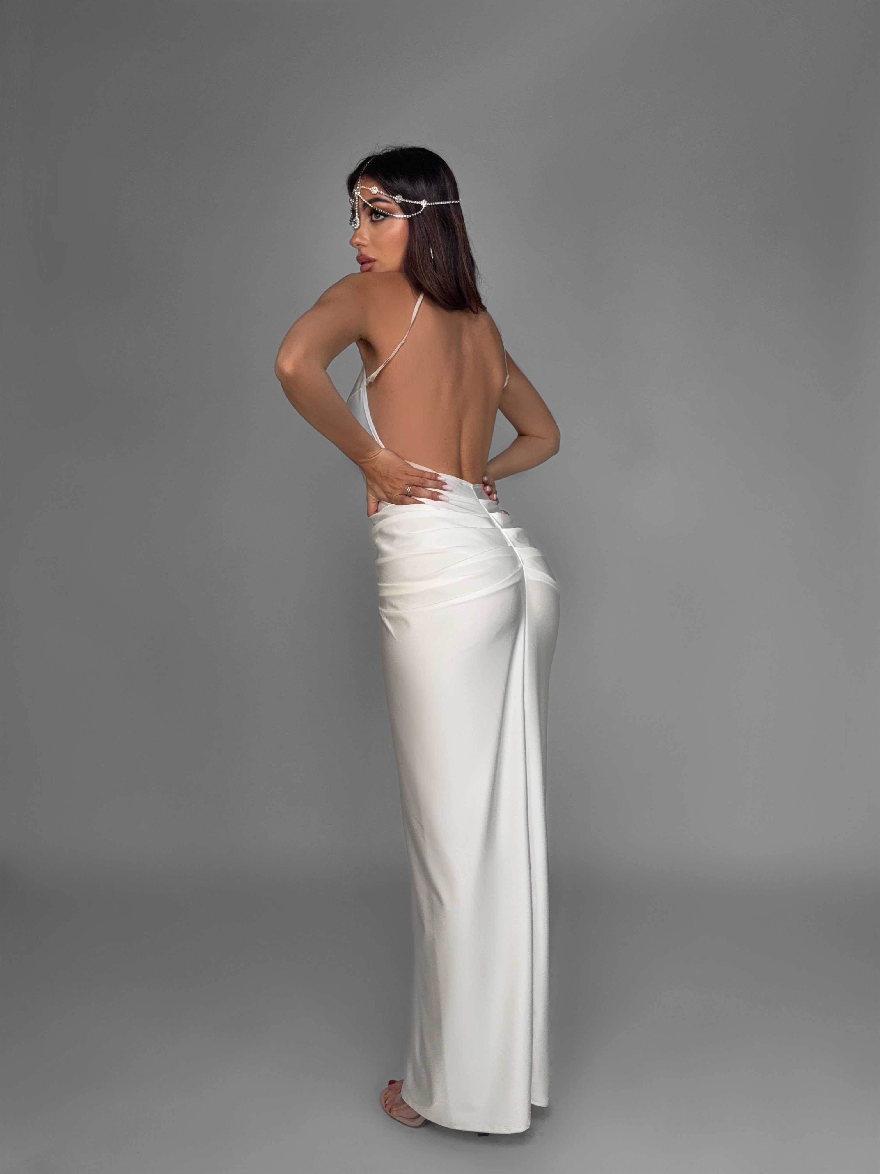 Iconic Night-White Dress