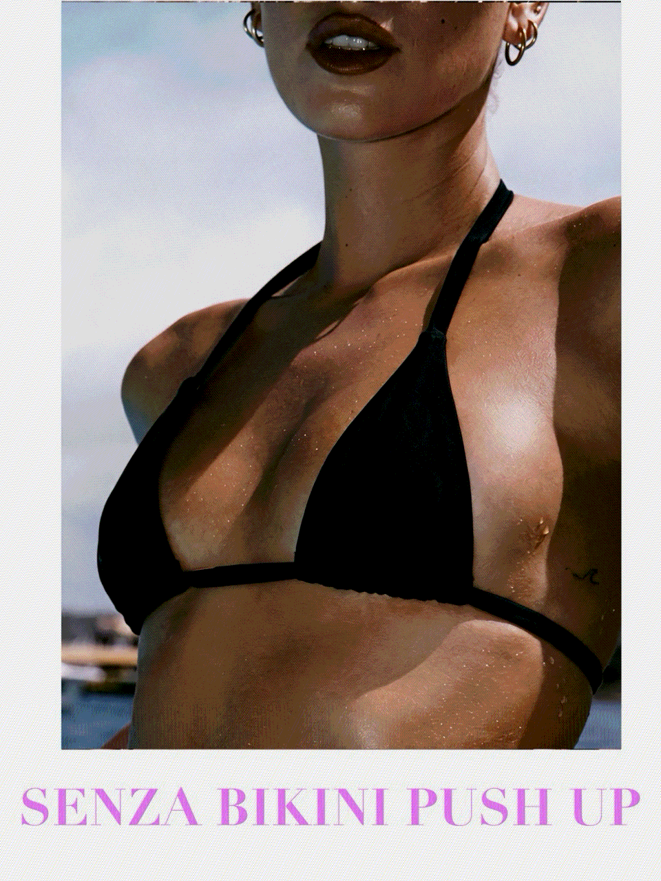 Bikini Balconcino Push-Up-Black-Perizoma