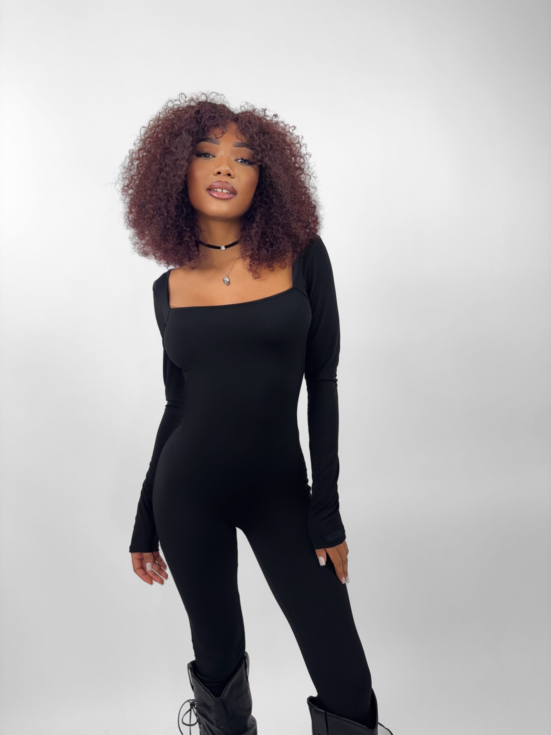 Blossom Jumpsuit - Black