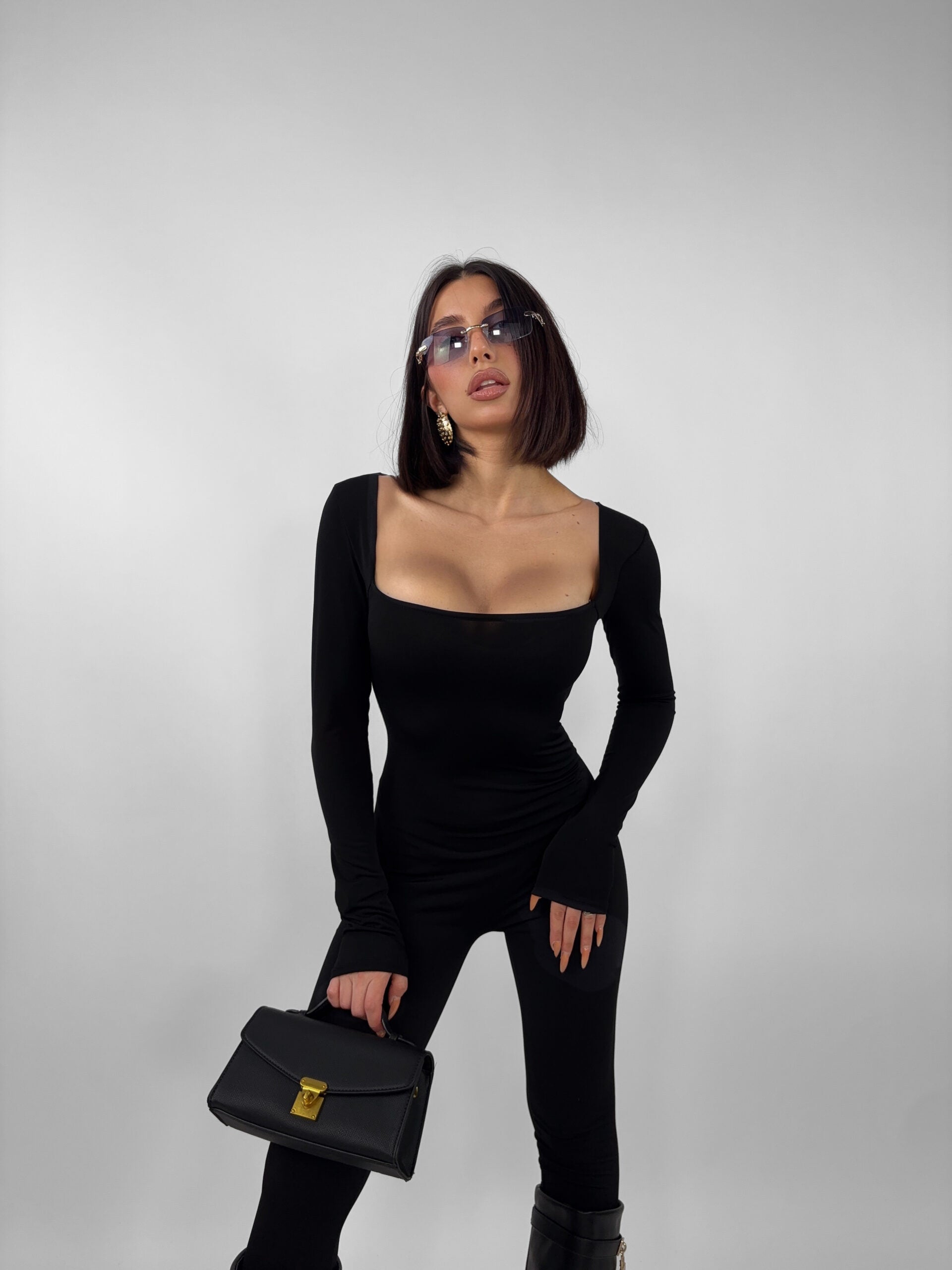 Blossom Jumpsuit - Black