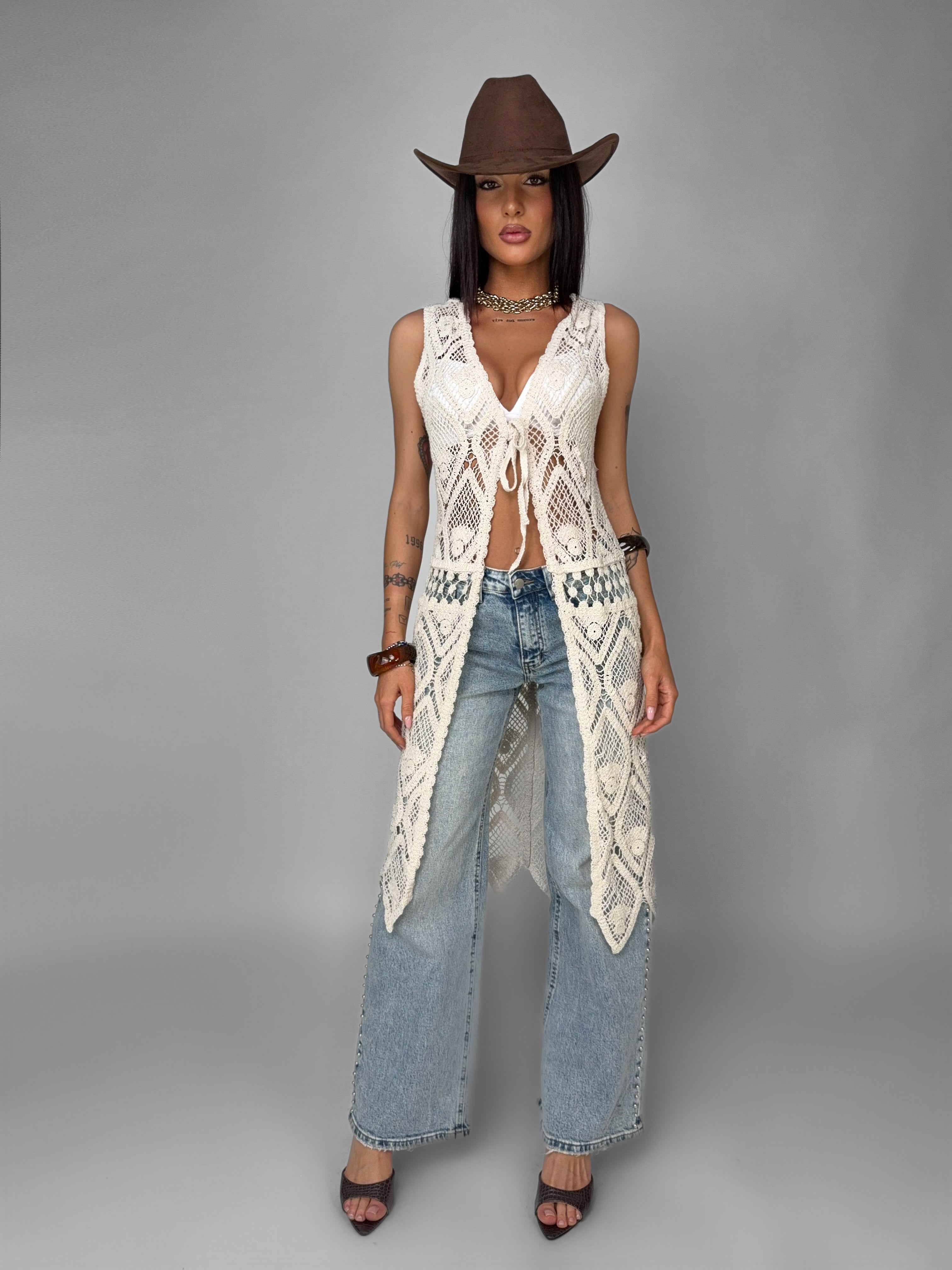 Total Look Ethnic Beige