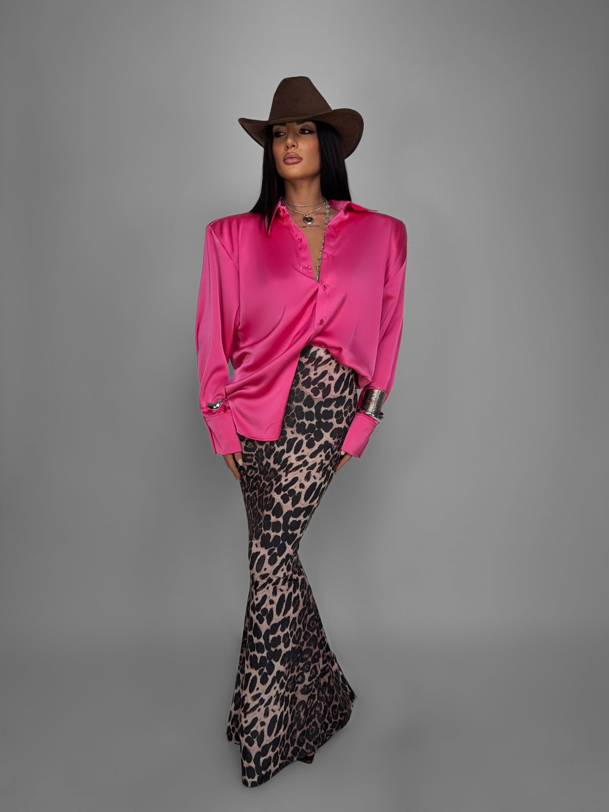 Shiny Fuchsia Total Look