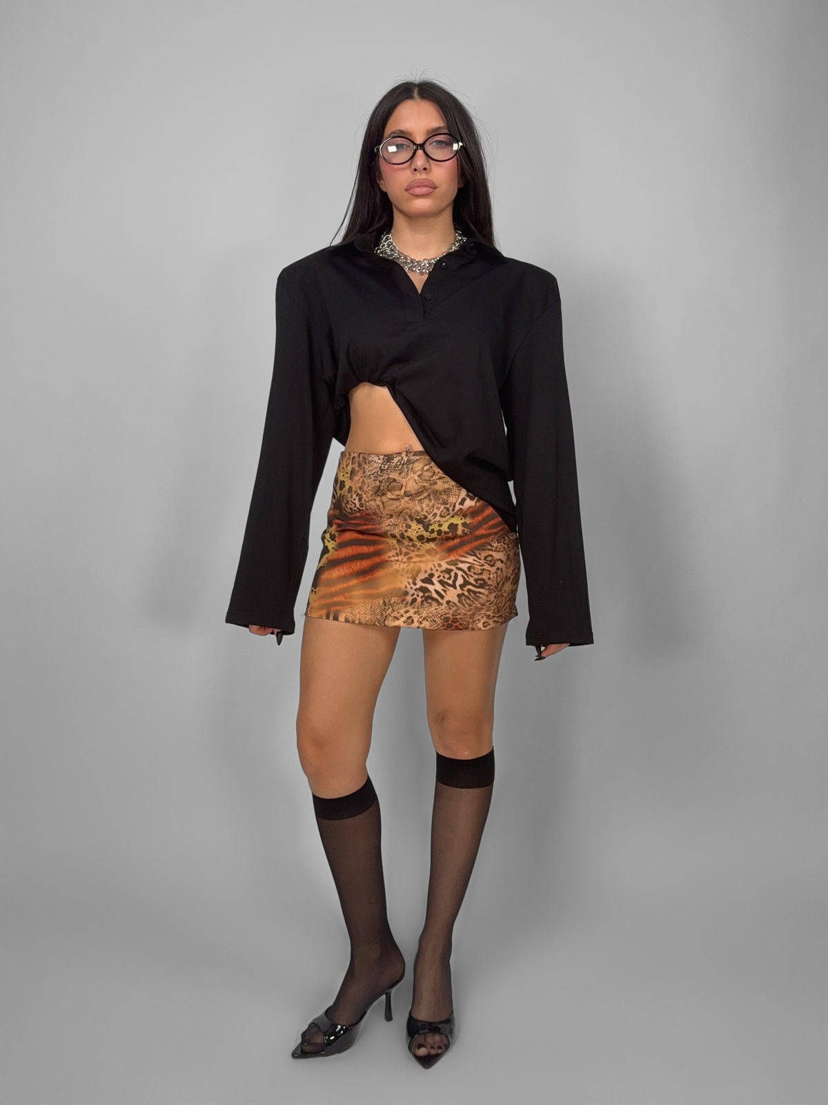Total Look Polo-Black