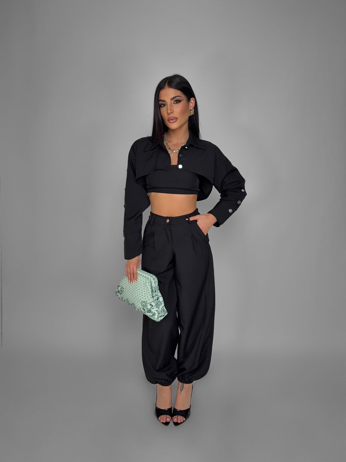 3 Piece Set Street-Black