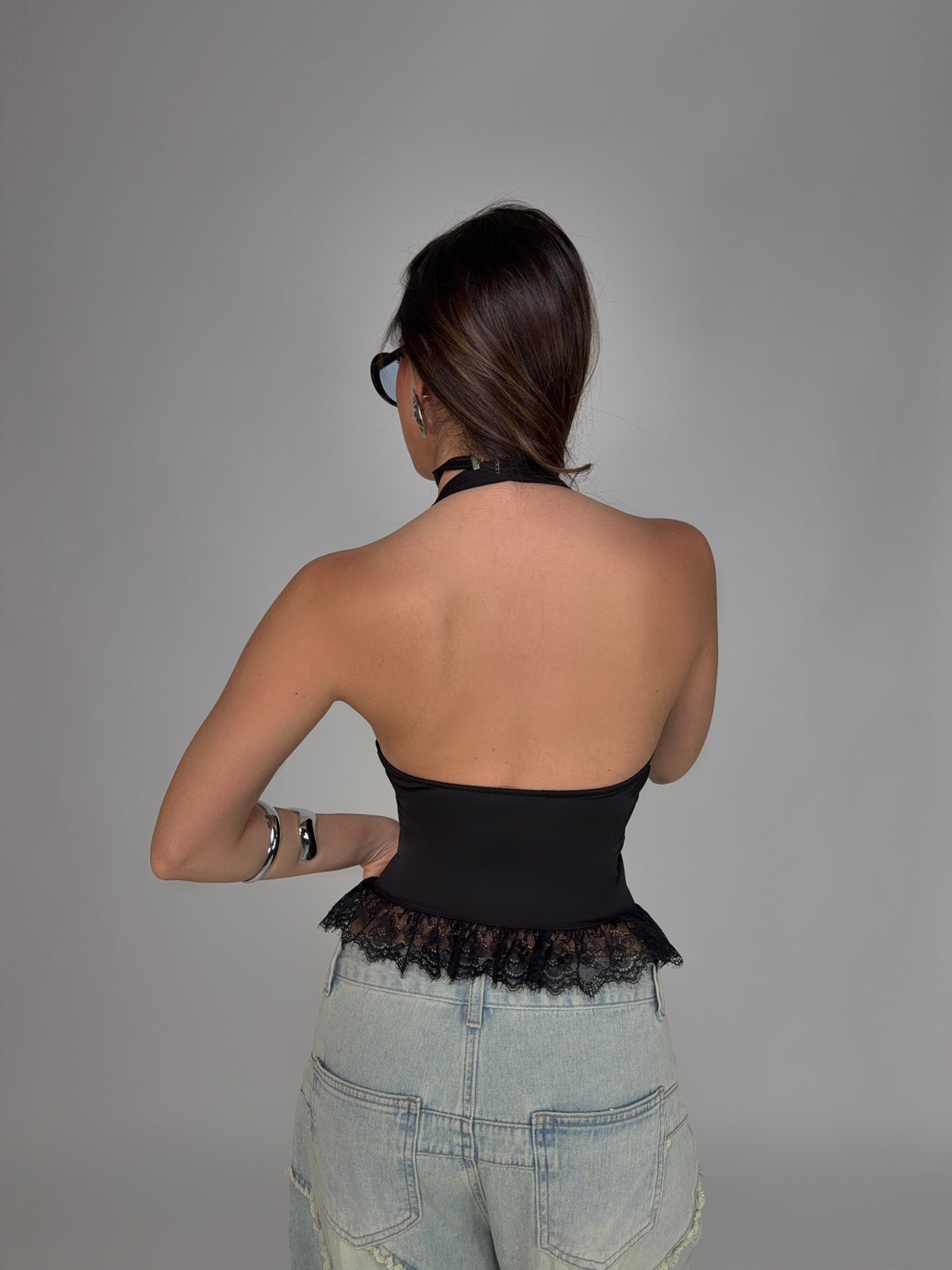Top Lace Light-Black