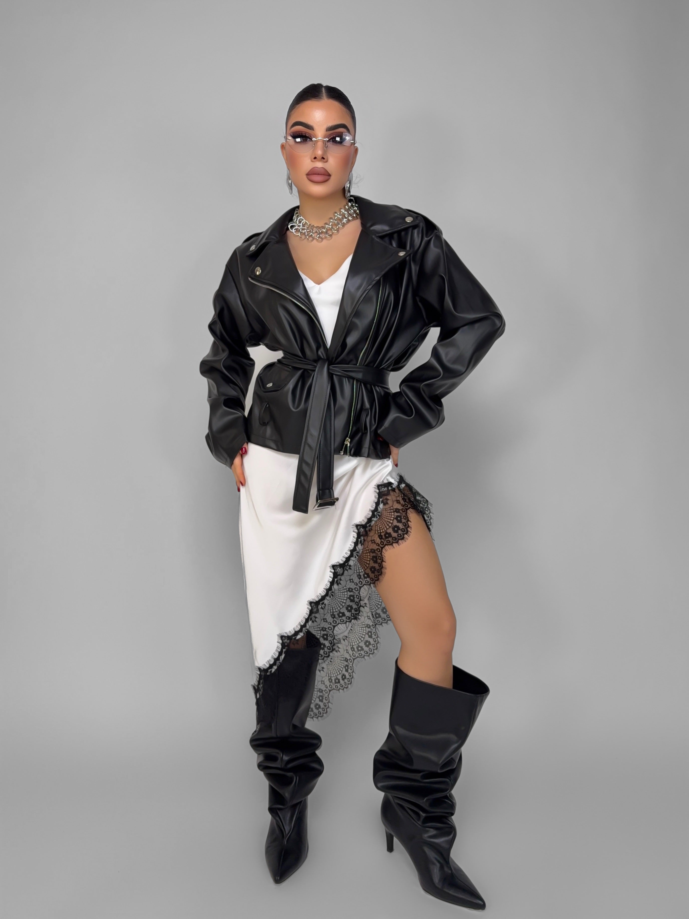 Total Look Satin Reverte