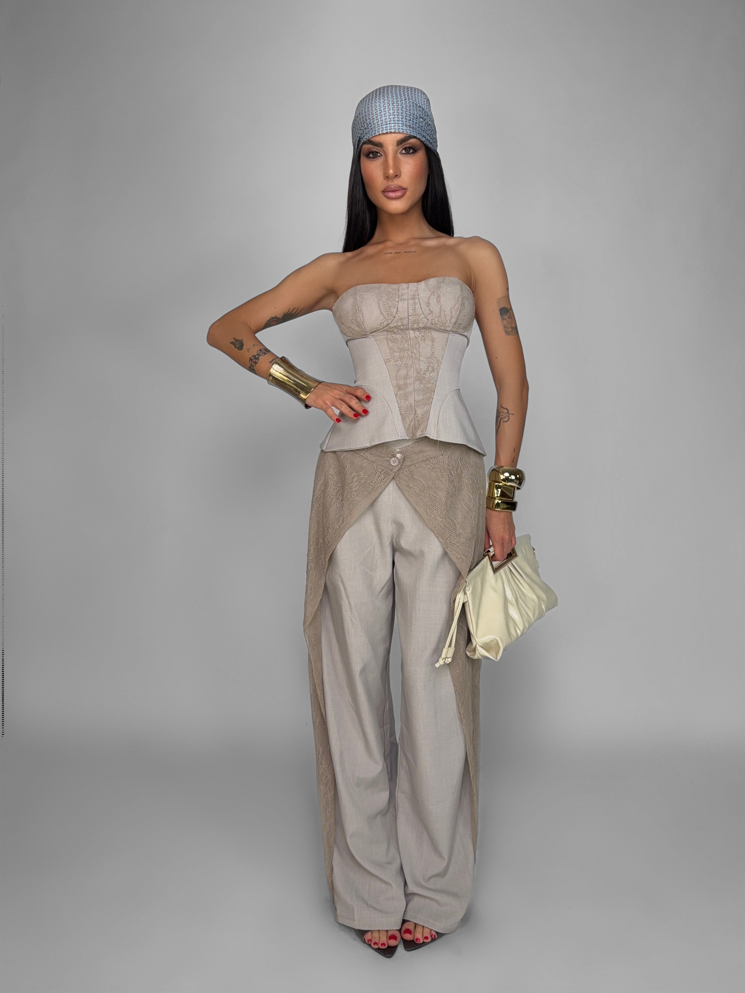 Completo Lace Insert-Beige