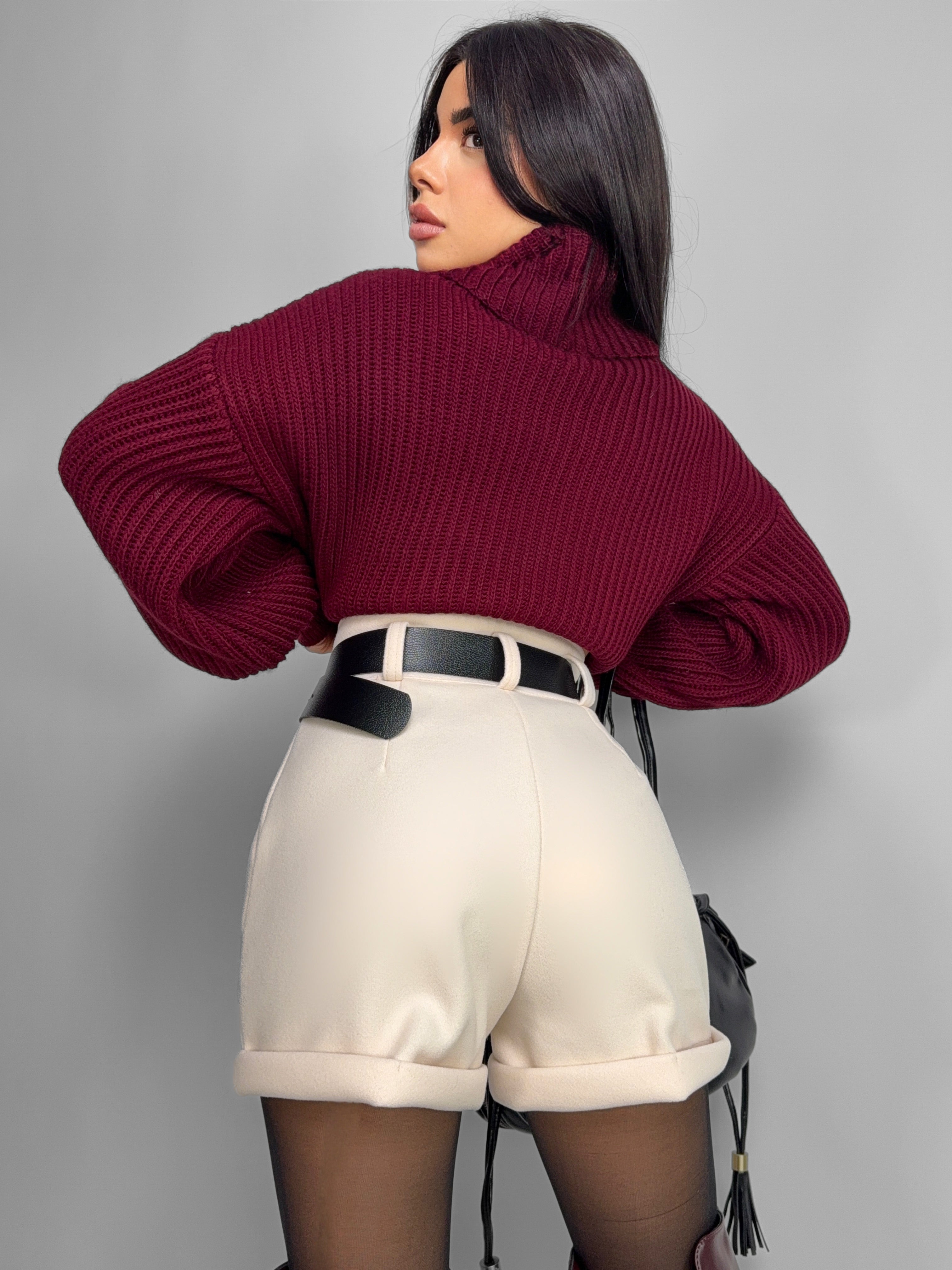 Shorts Soft Warm-Beige