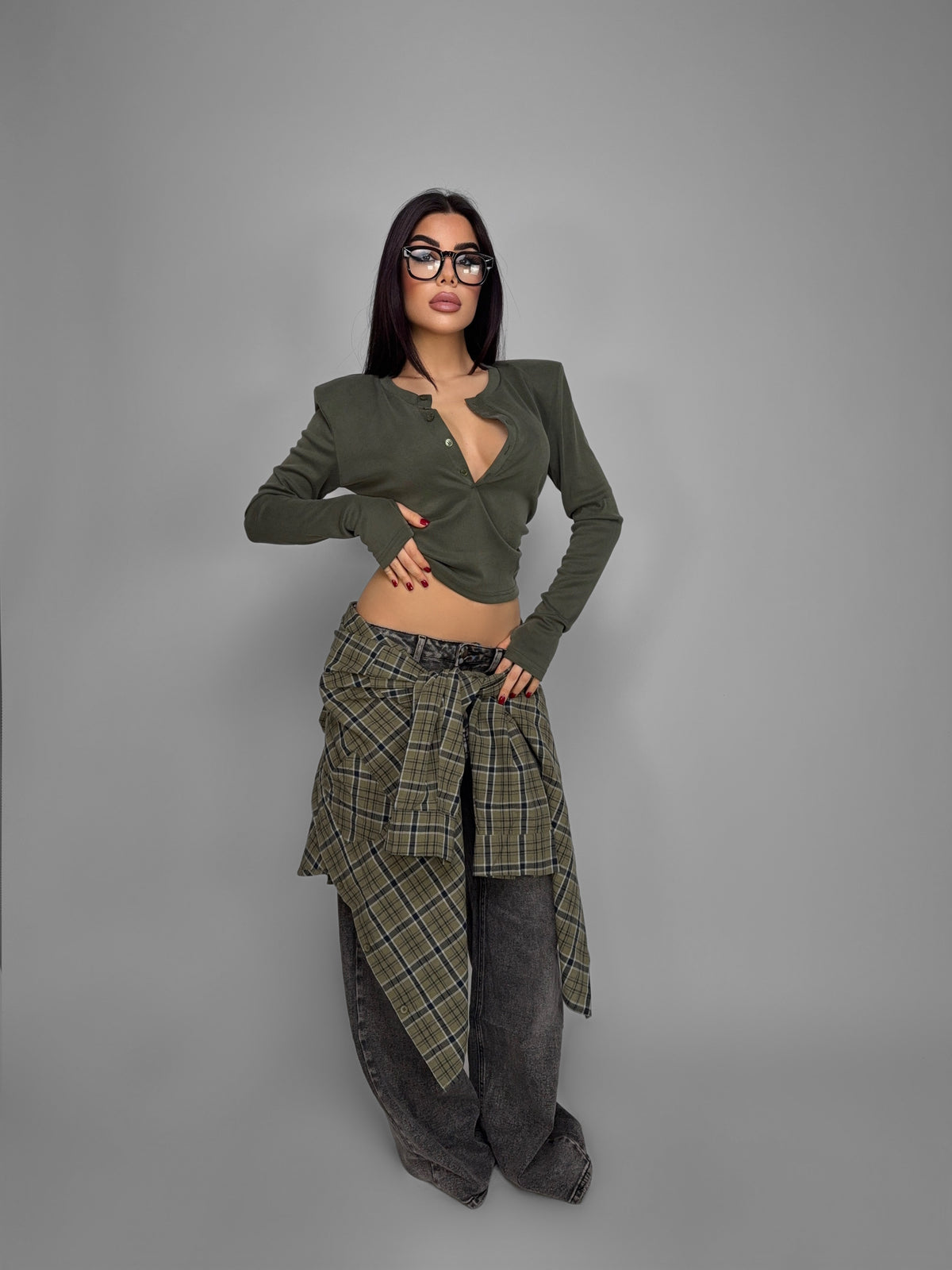 Total Look Draped Fit