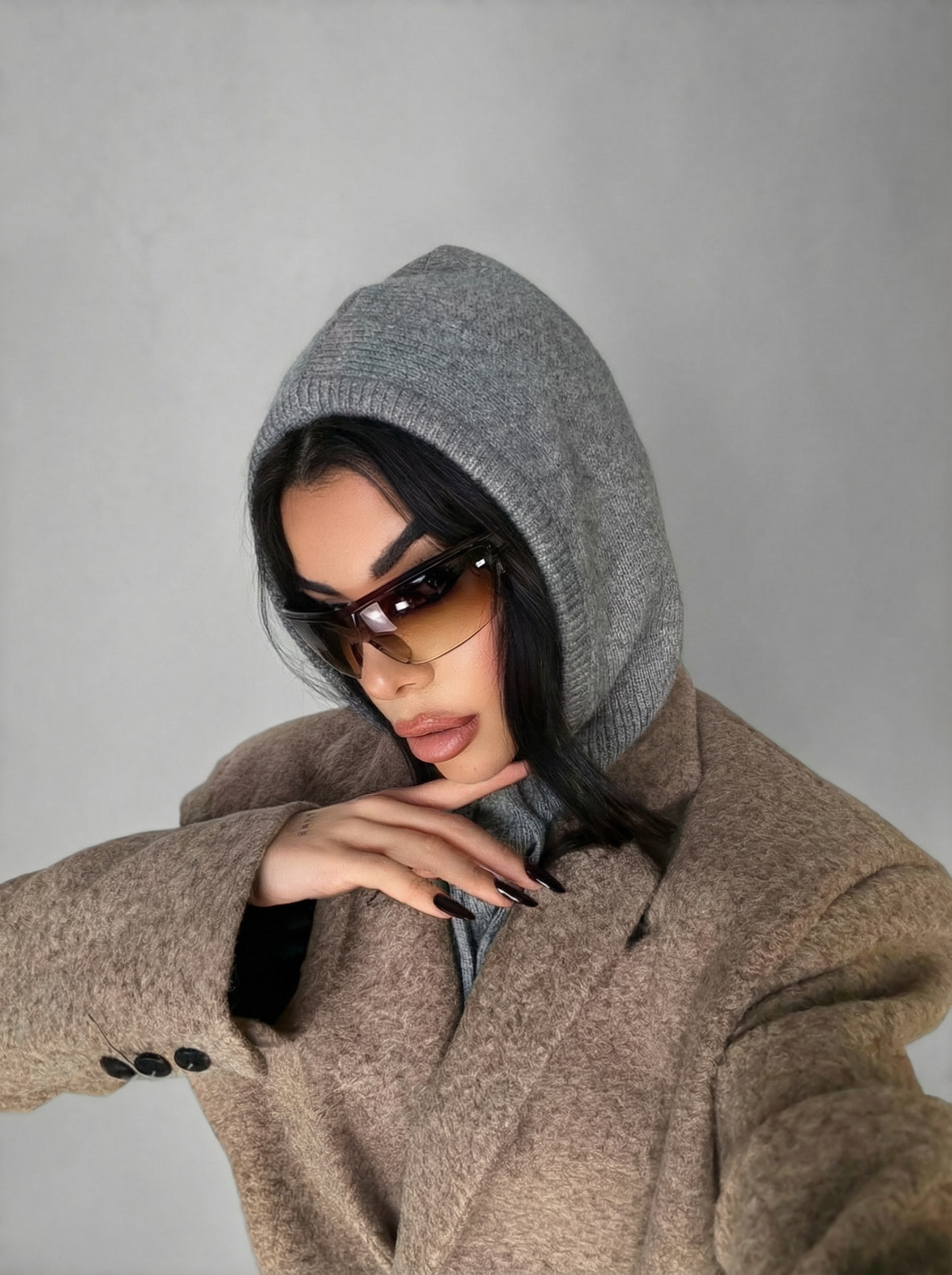 Balaclava Warm Comfort-Grey