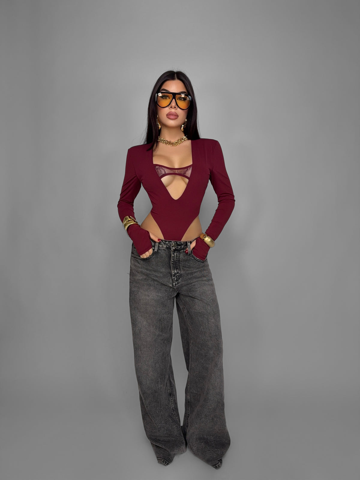 Total Look Sexy Lace Cherry
