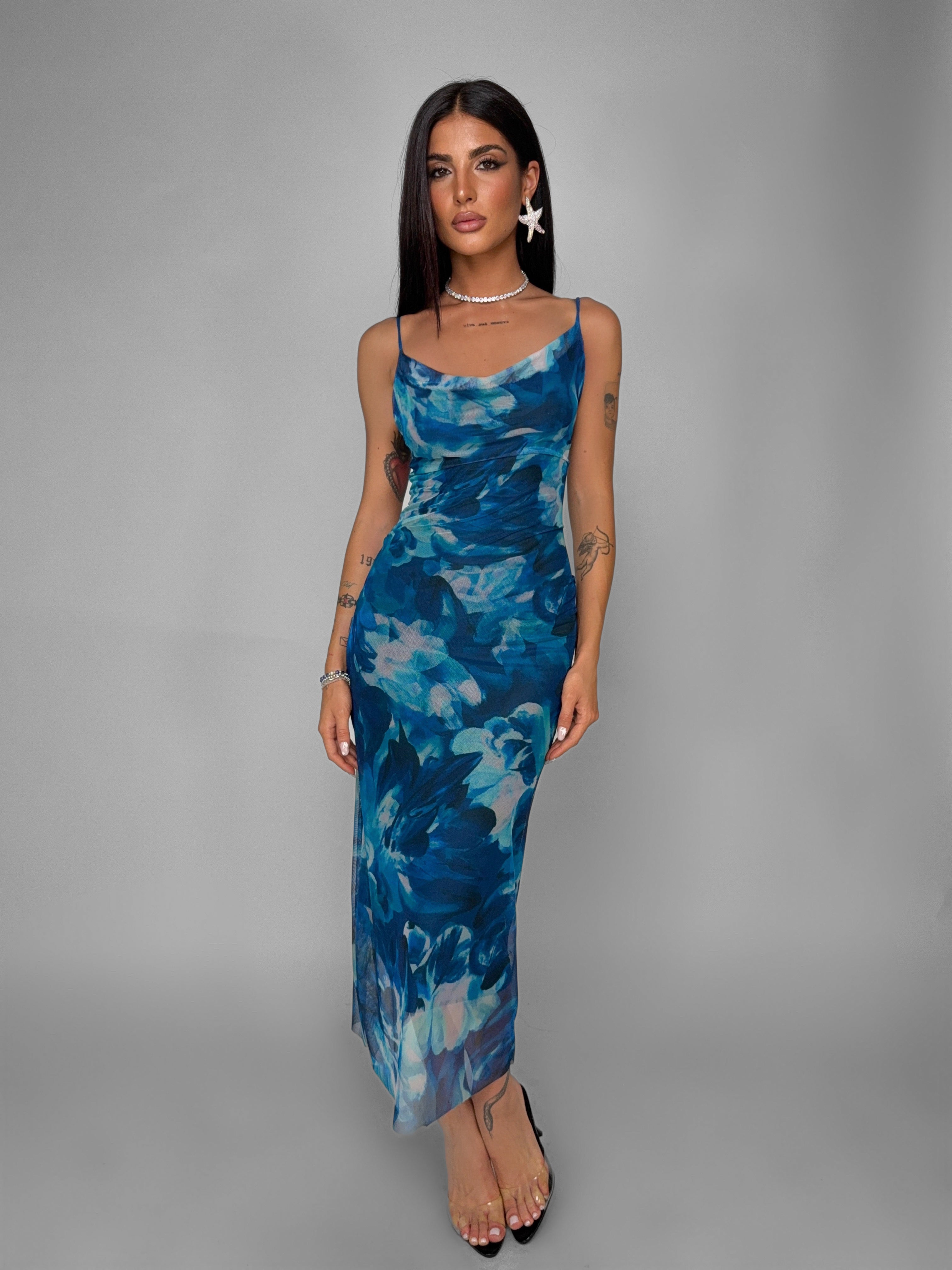 Abito Sleek Melange-Ottanio