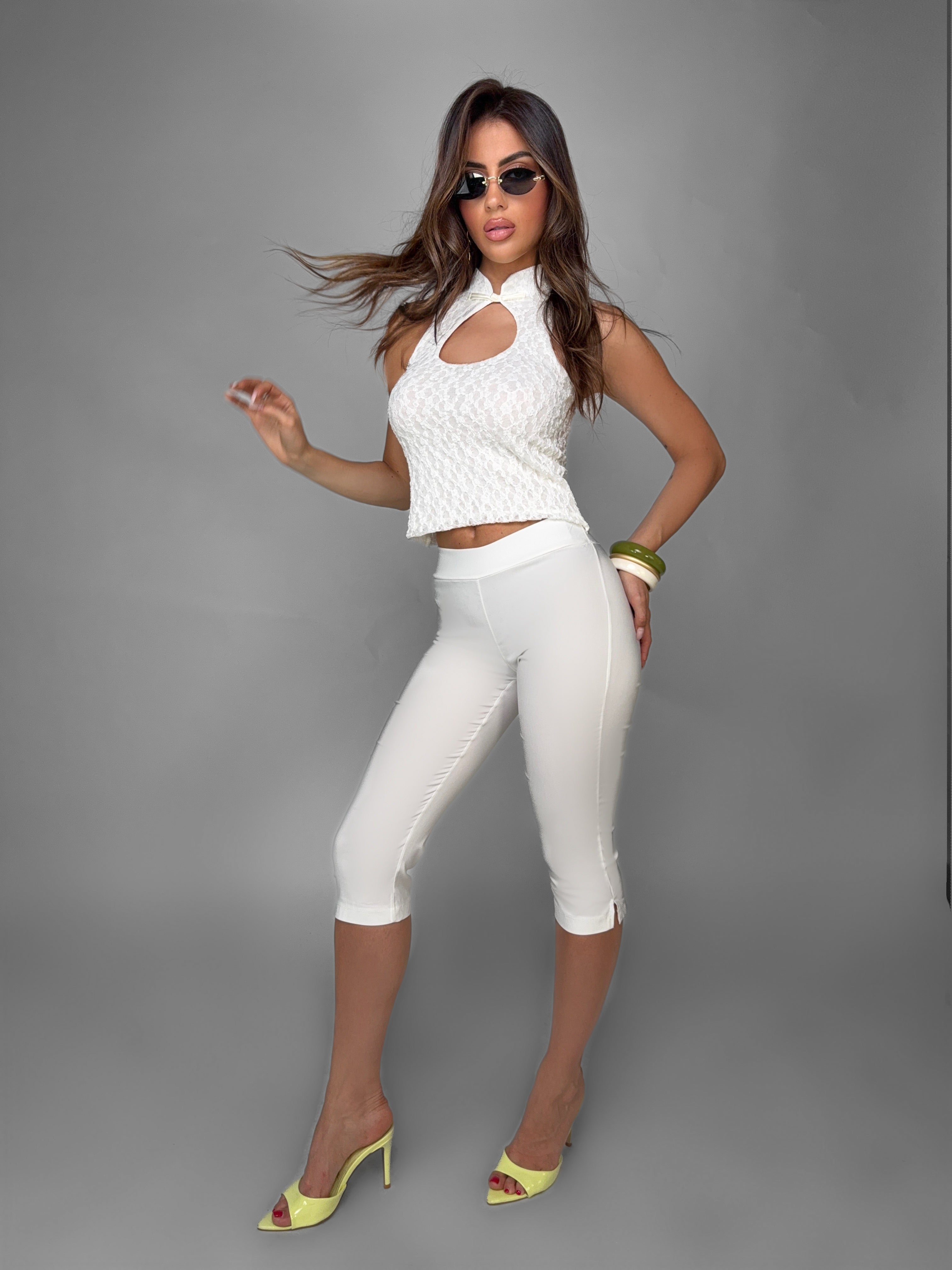 Total Look Capri White