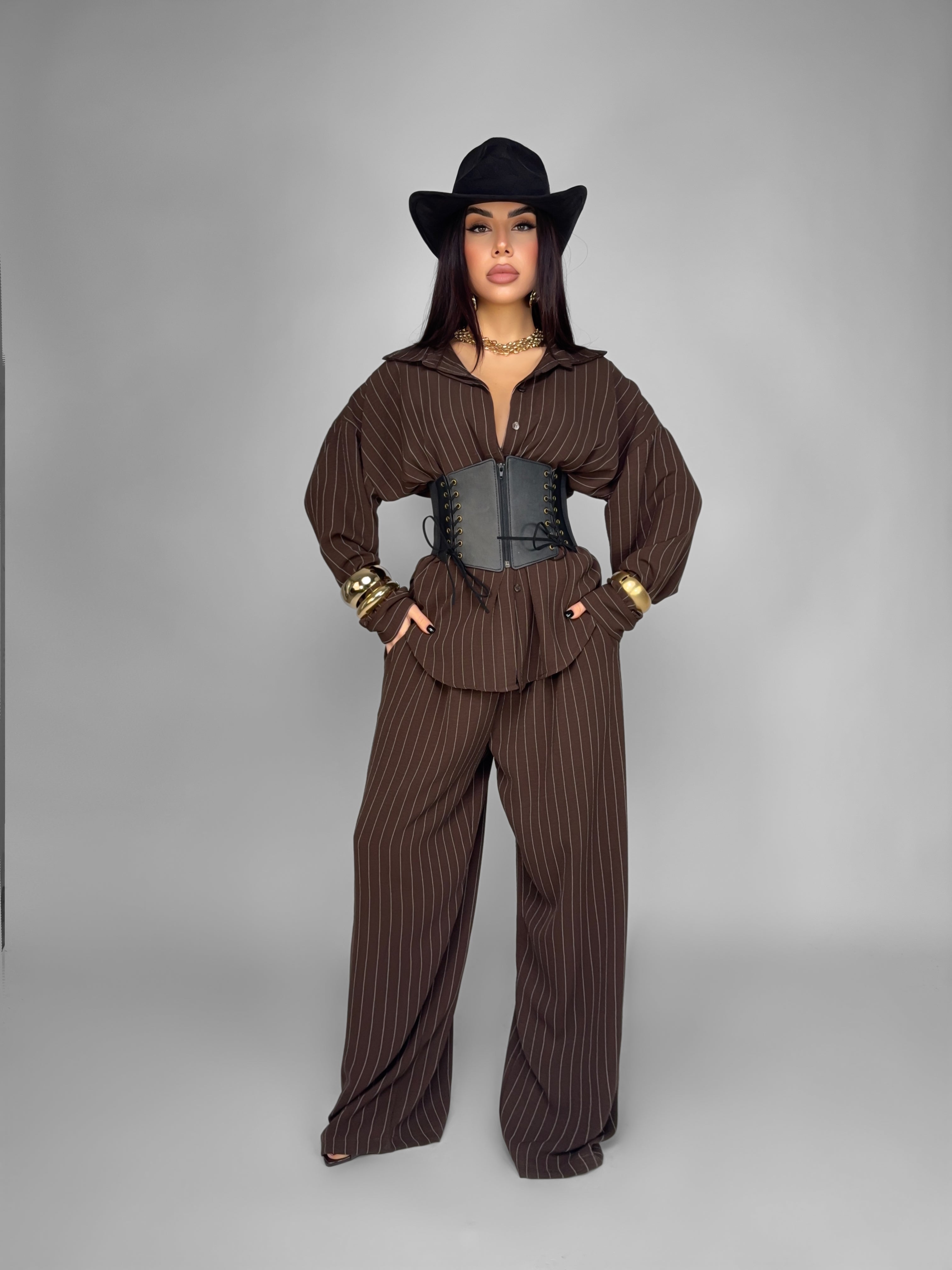 Coastal-Brown Suit