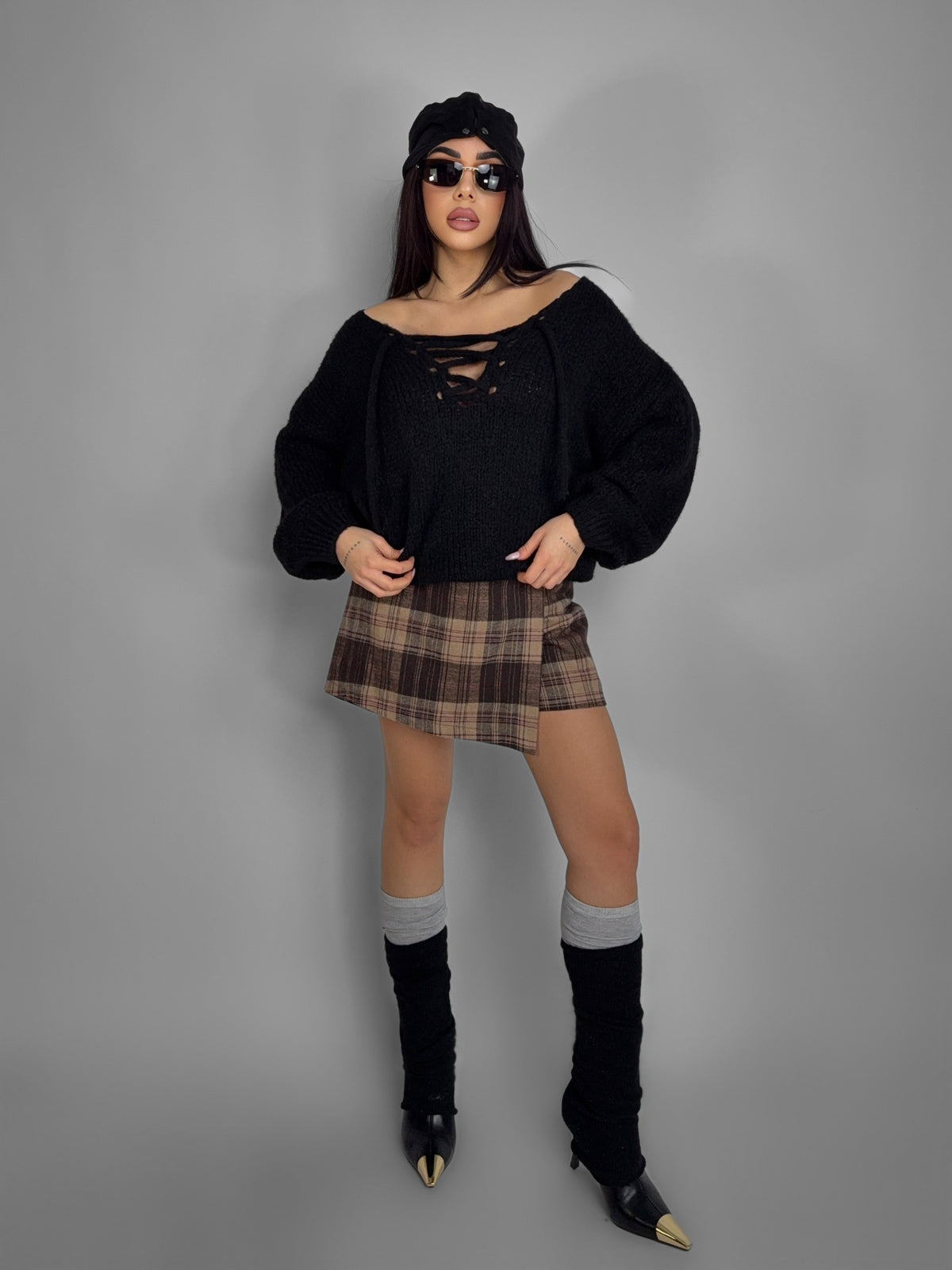 Total Look Open Knit