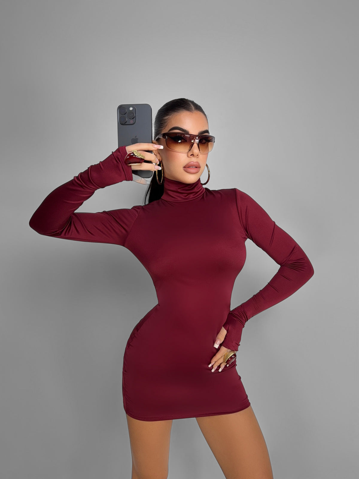 Vestido Basic Not Basic - Rojo Cereza
