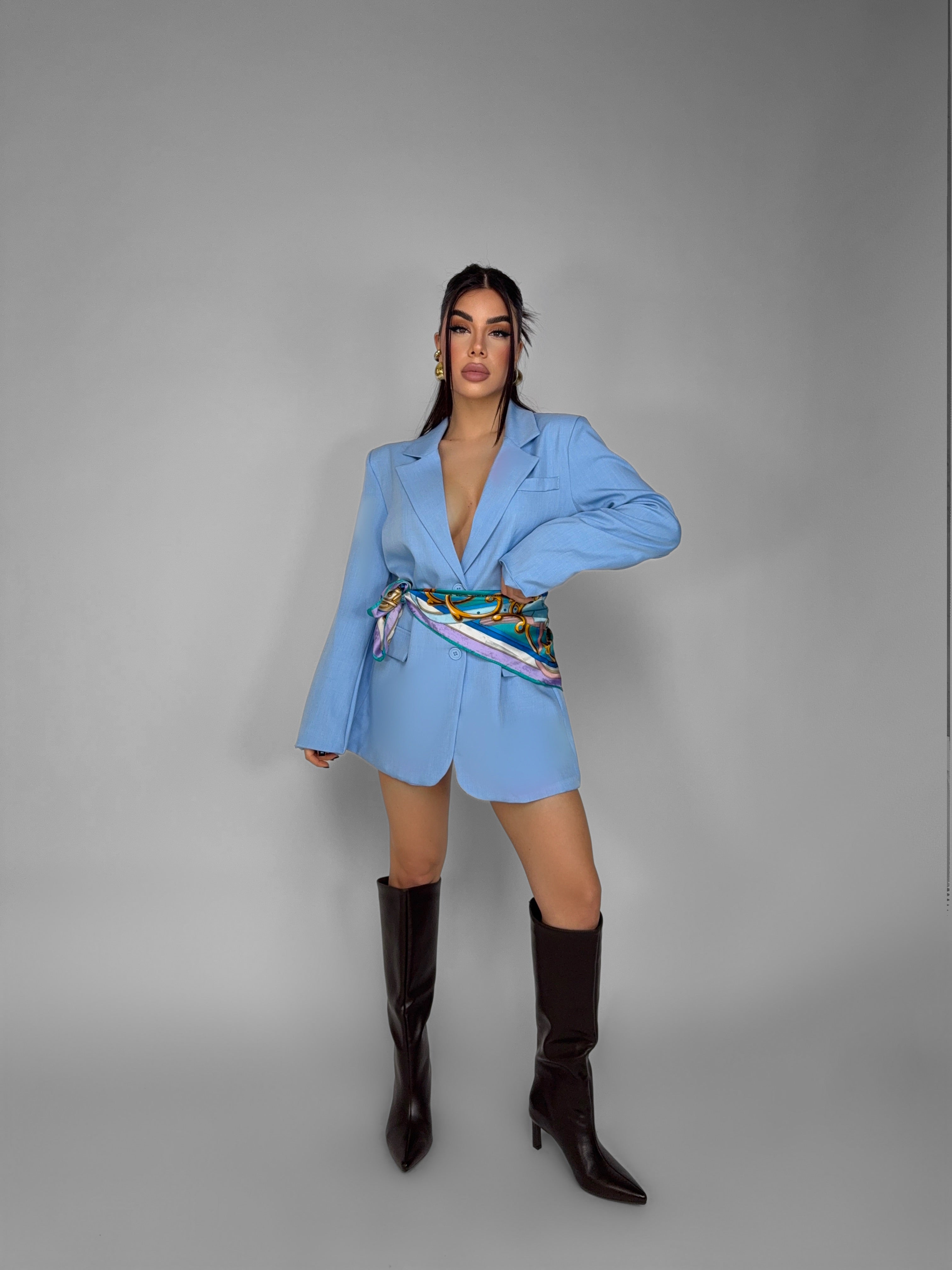 Blazer Modern-Light Blue