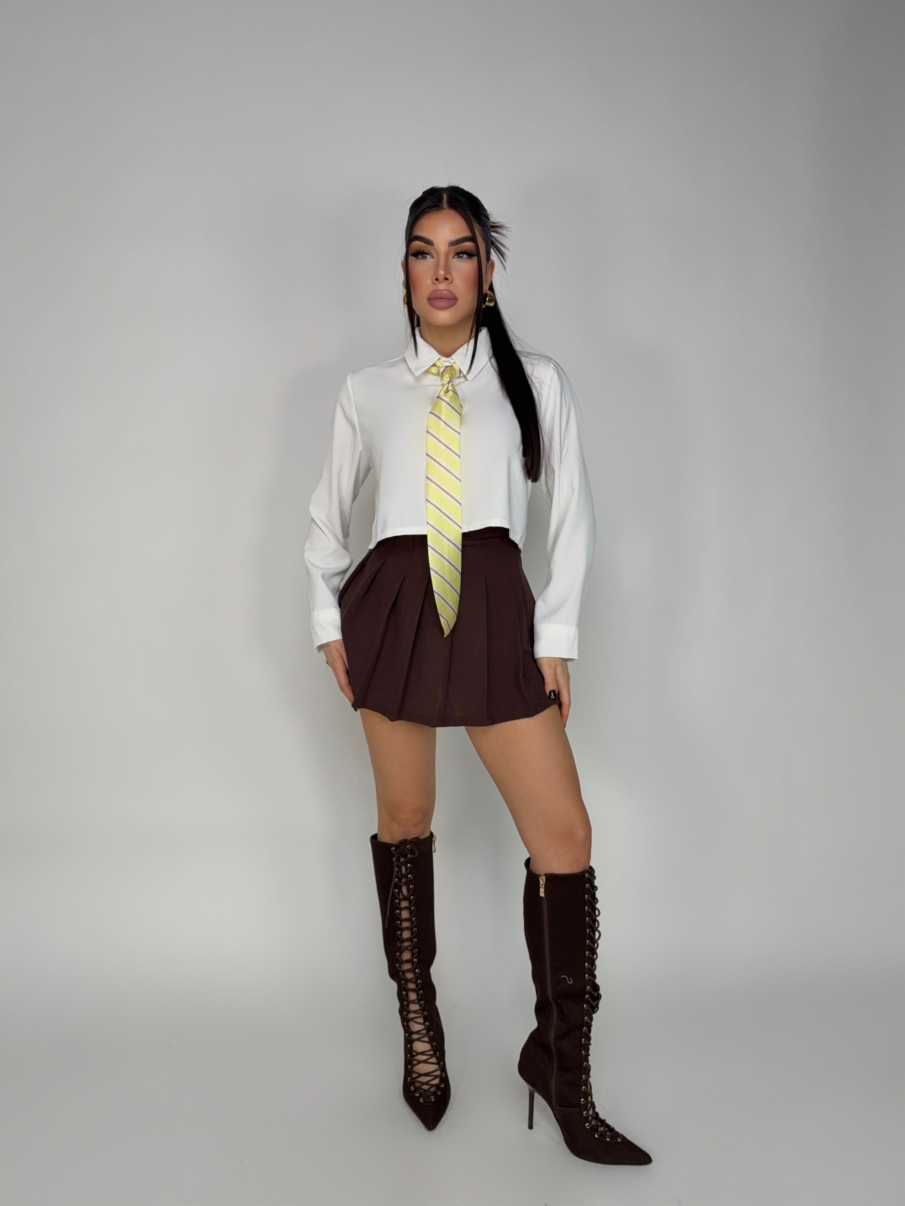 Total Look College Choco