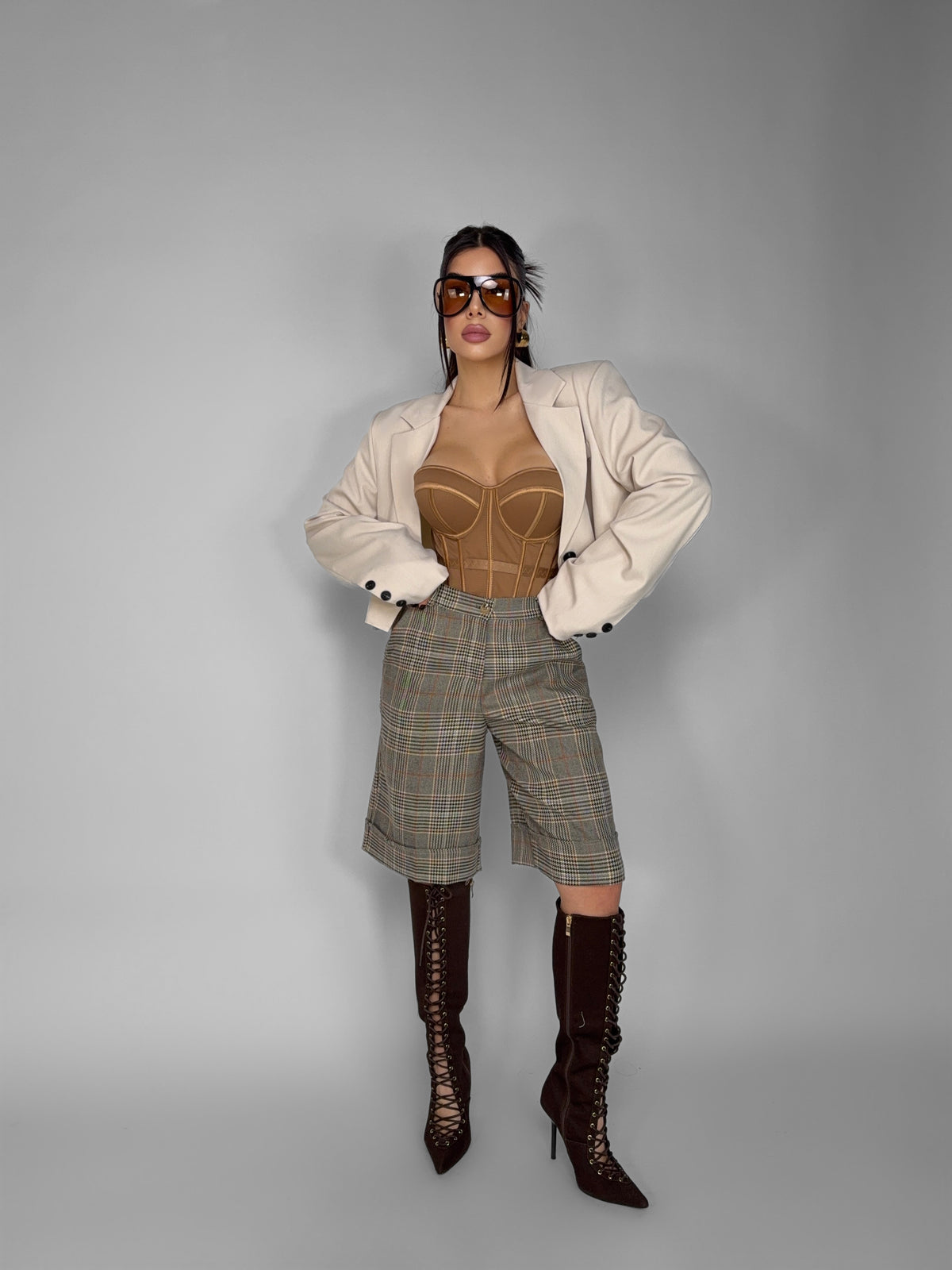 Total Look Block Beige