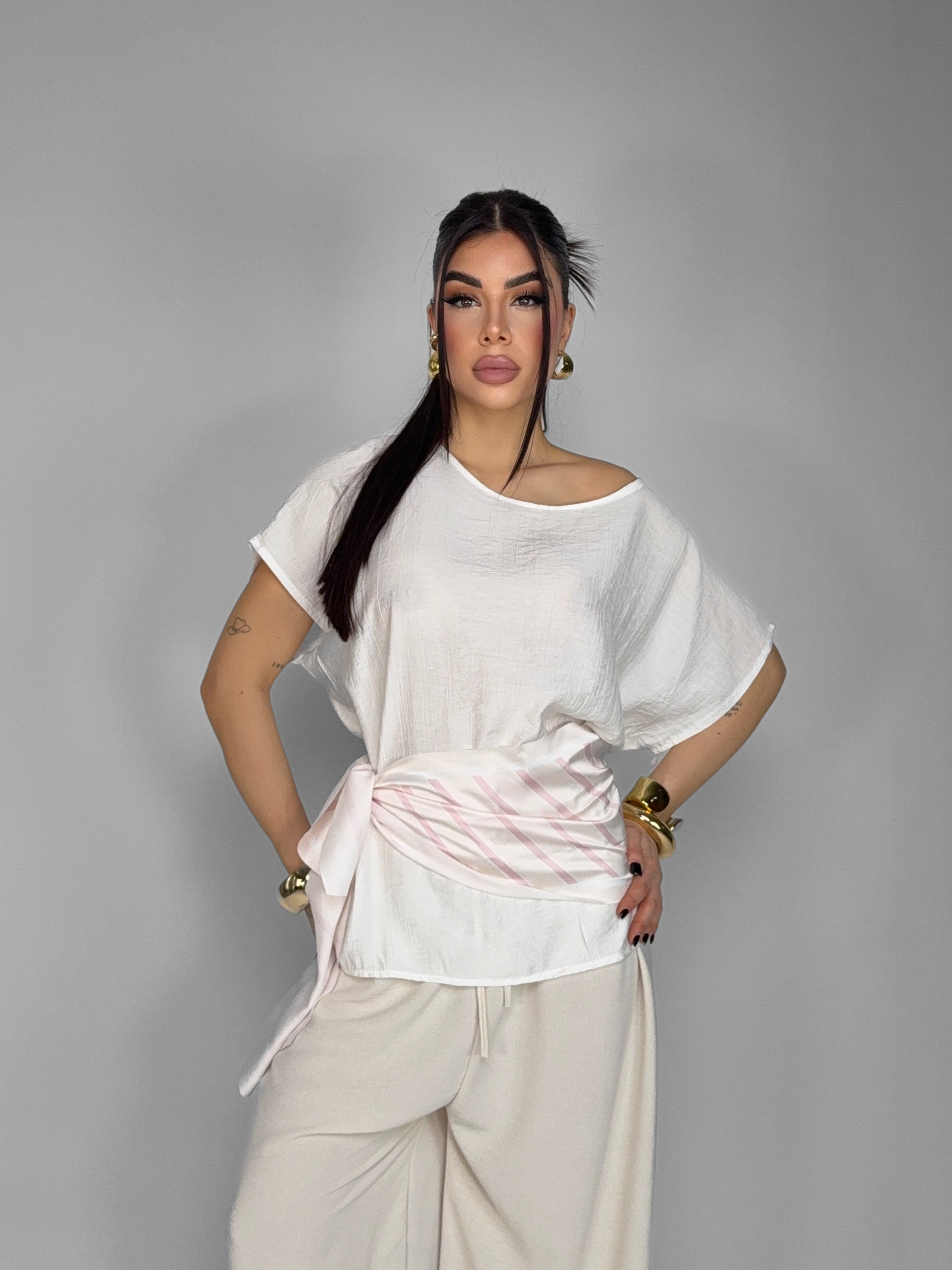 Top Pure Aura-White