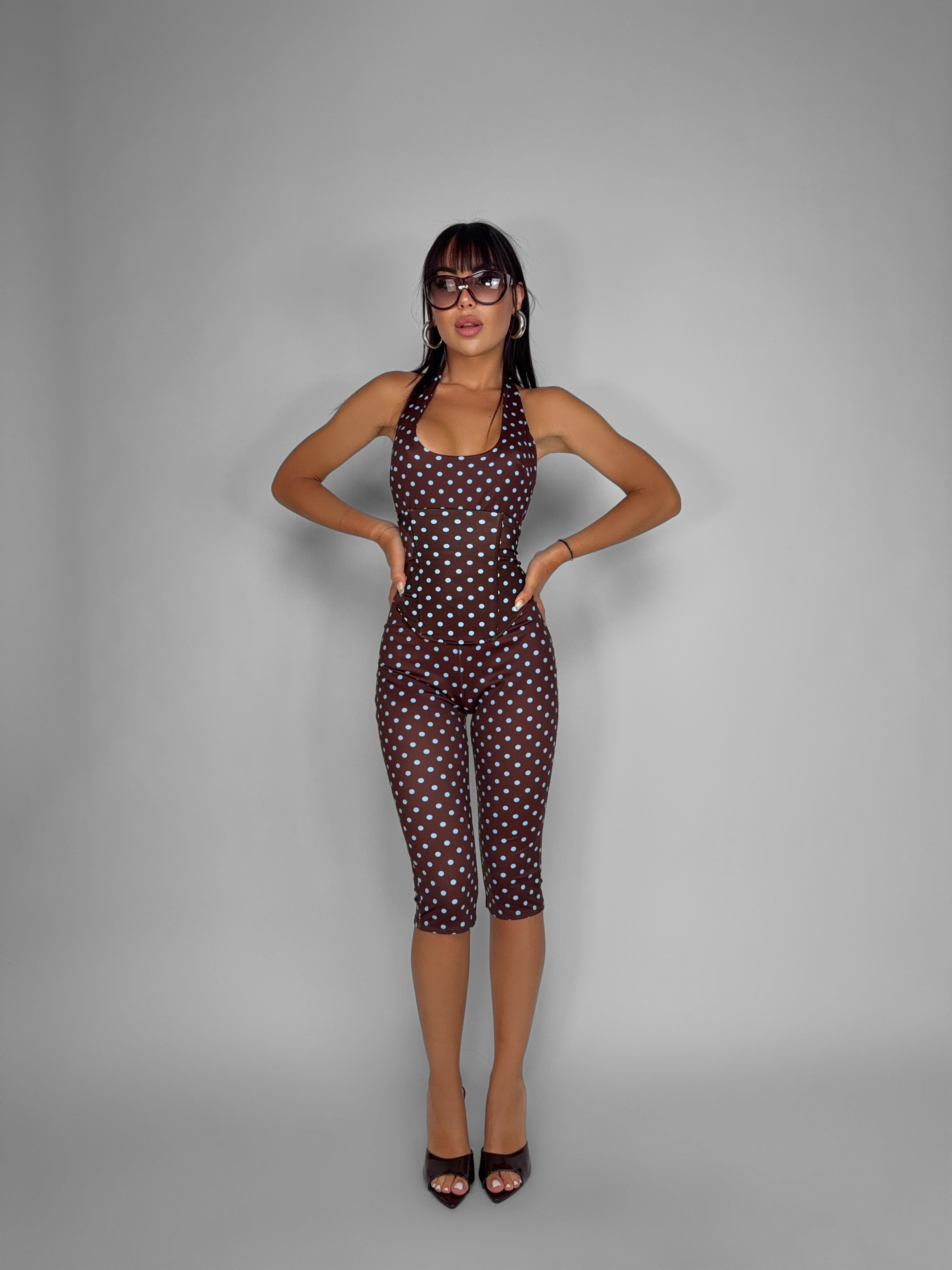 Tuta Dot Icon-Brown