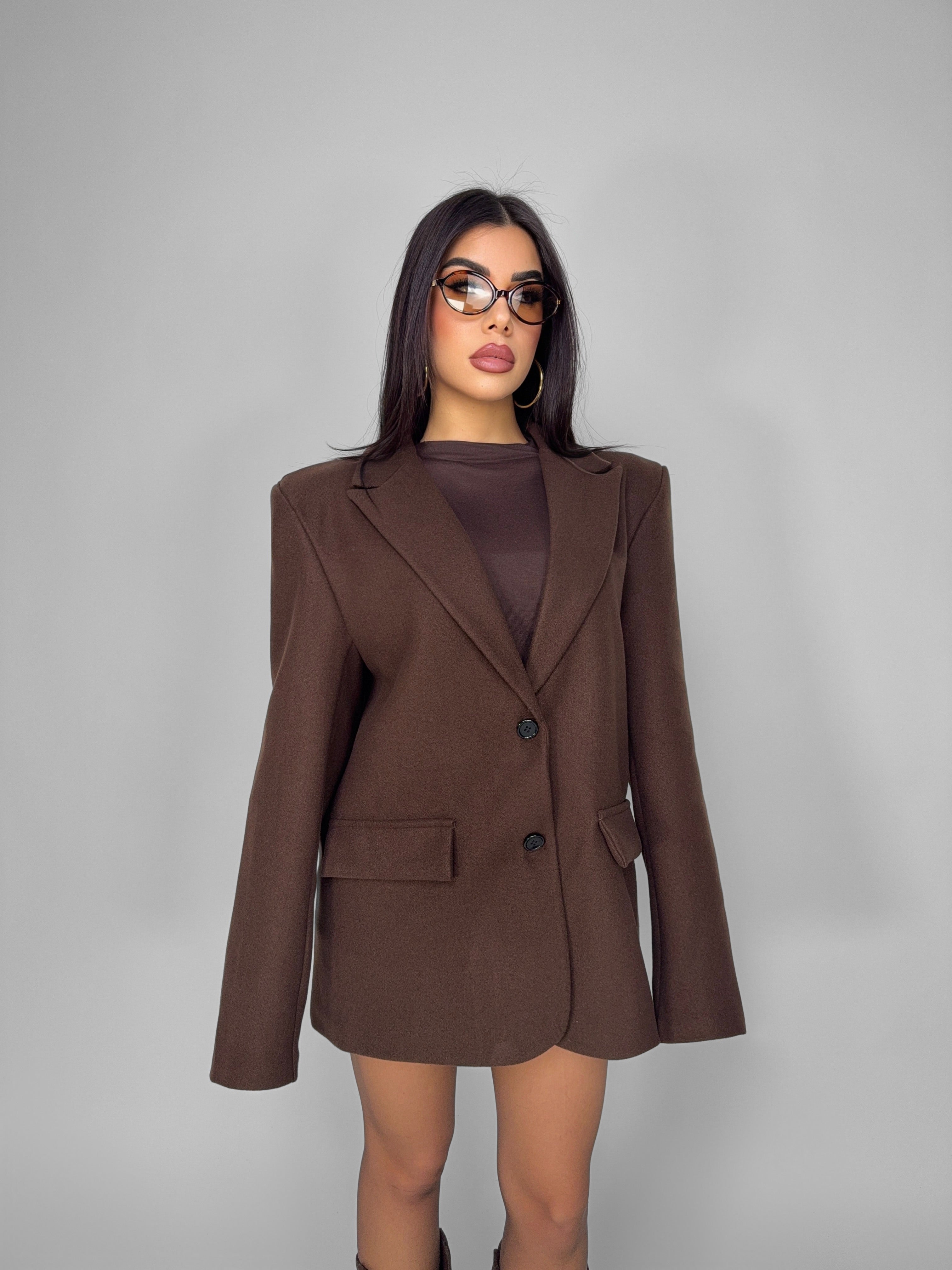 Cappotto  Material Girl - Brown
