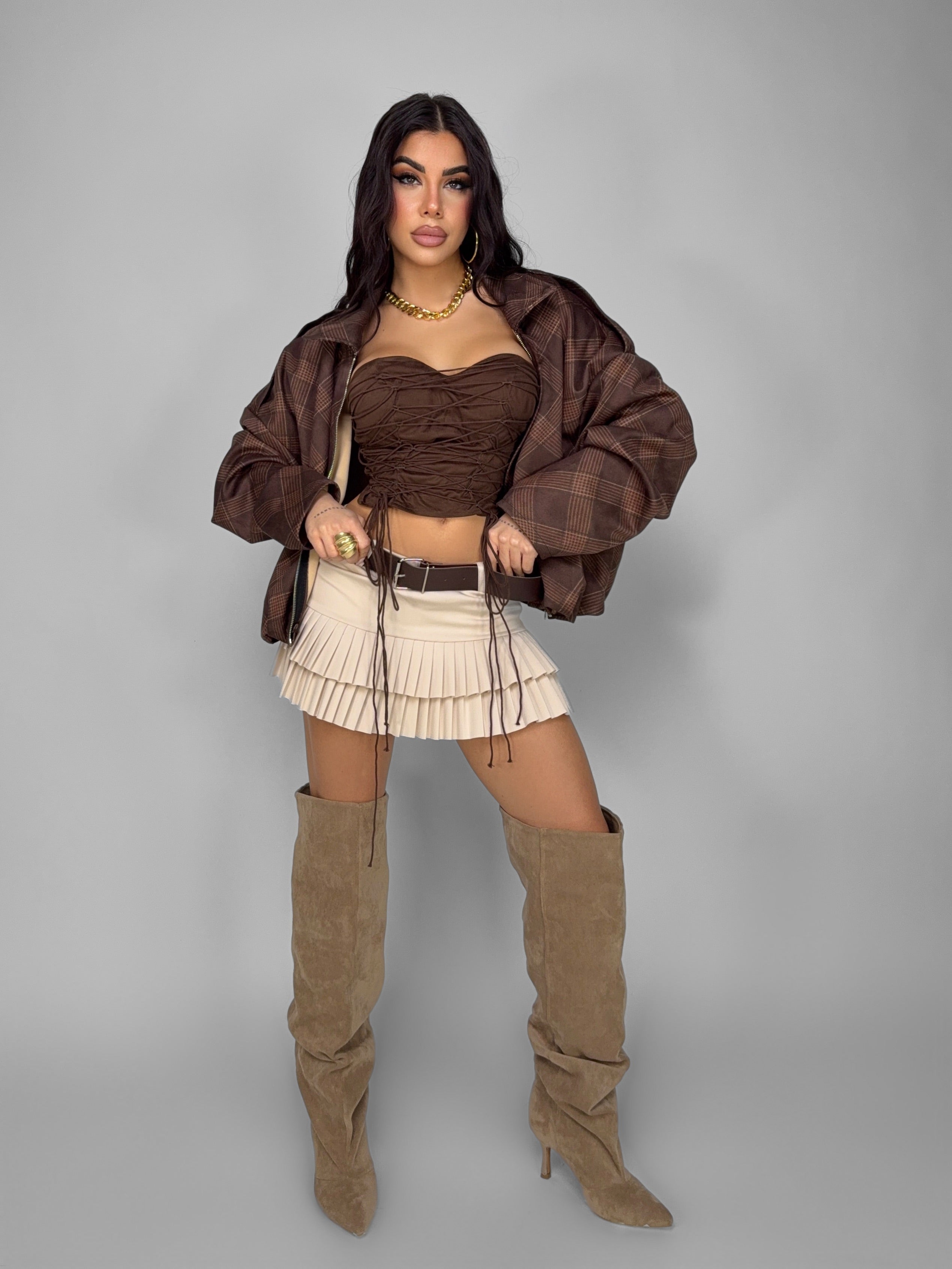 Total Look Shades Of Brown