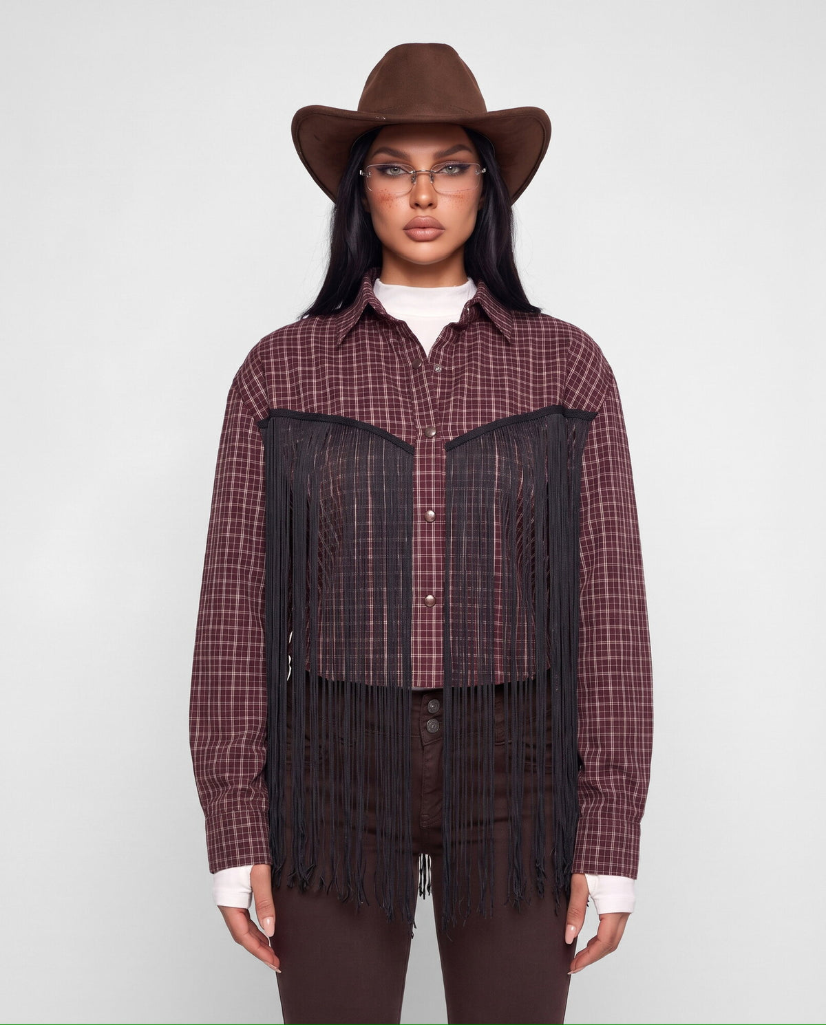 Camicia Fringe Rodeo