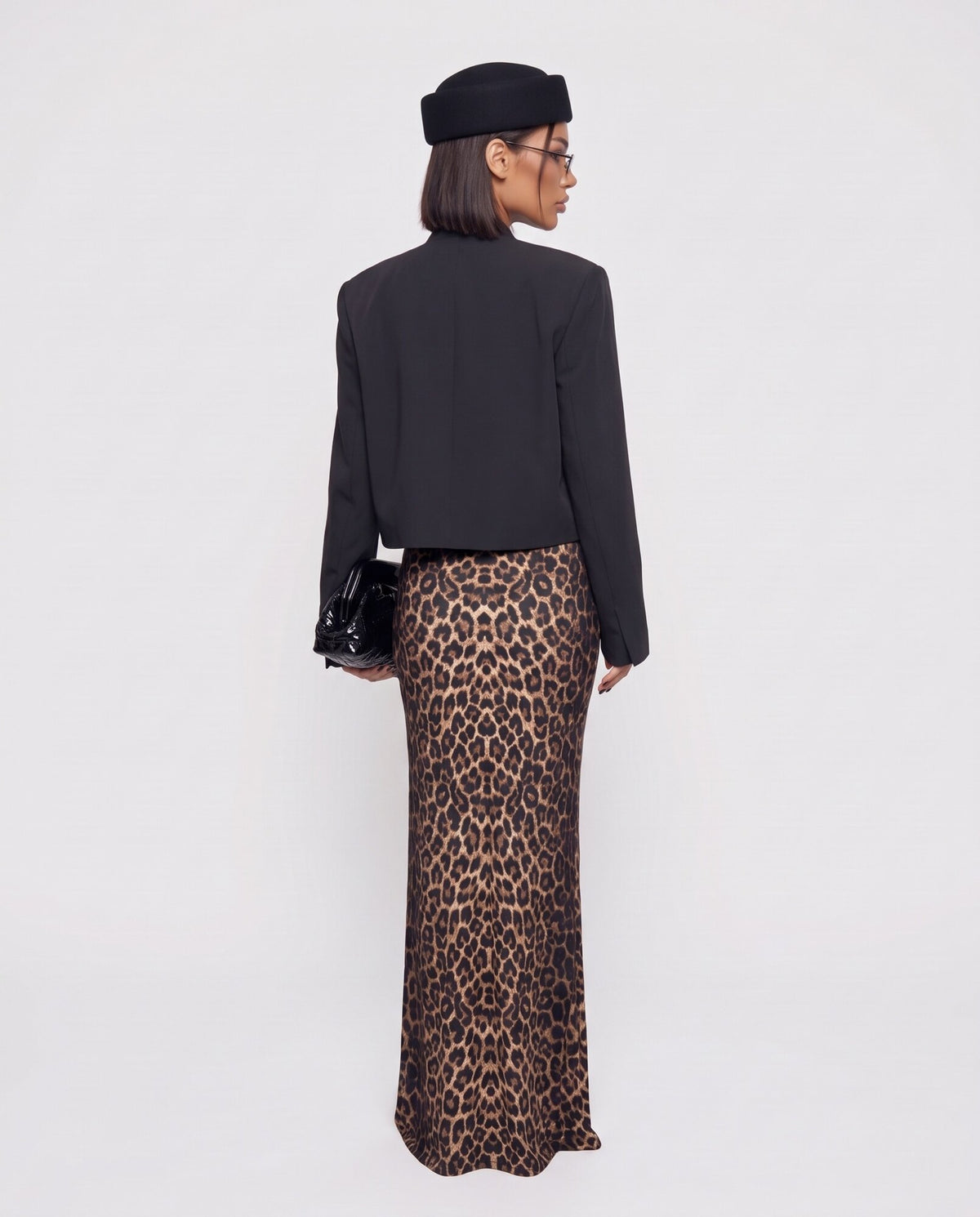 Total Look Boxy Leopard