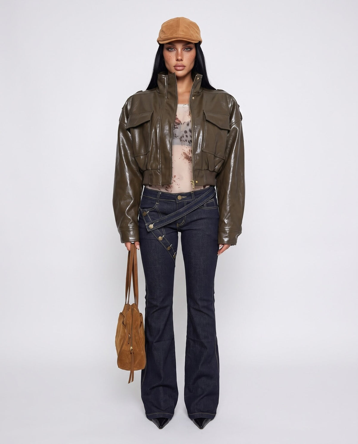 Total Look Biker Flare