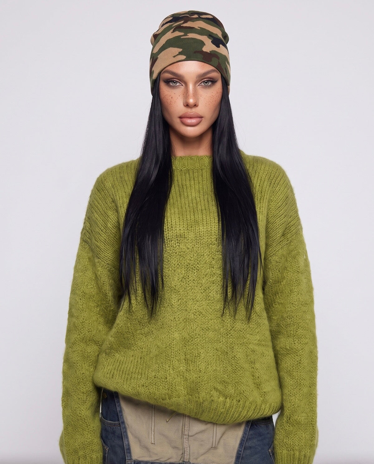 Suéter de tendencia - Verde
